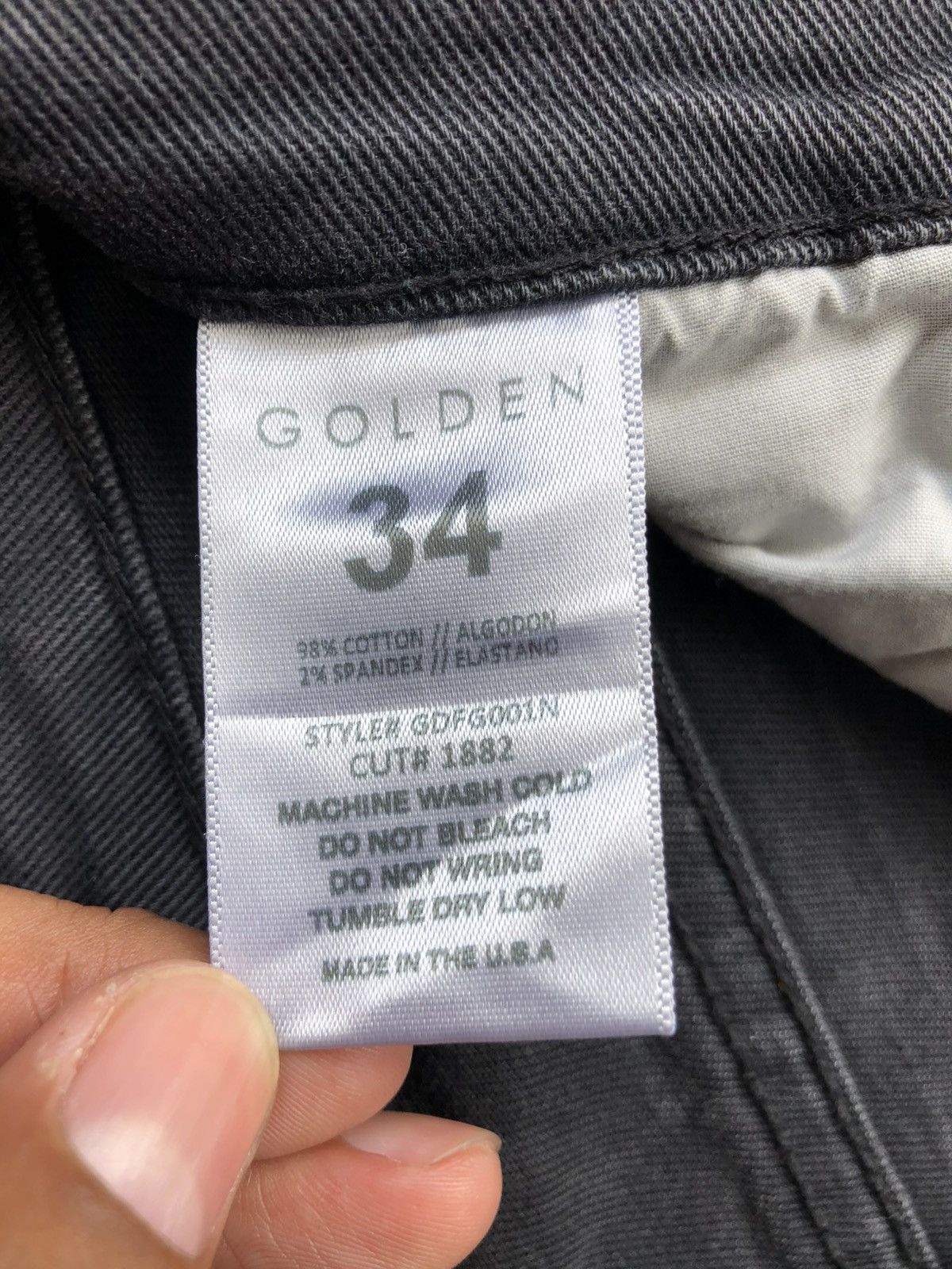 Japanese Brand Golden Flared Jeans Boro Patchwork Distressed Size US 34 / EU 50 - 20 Thumbnail