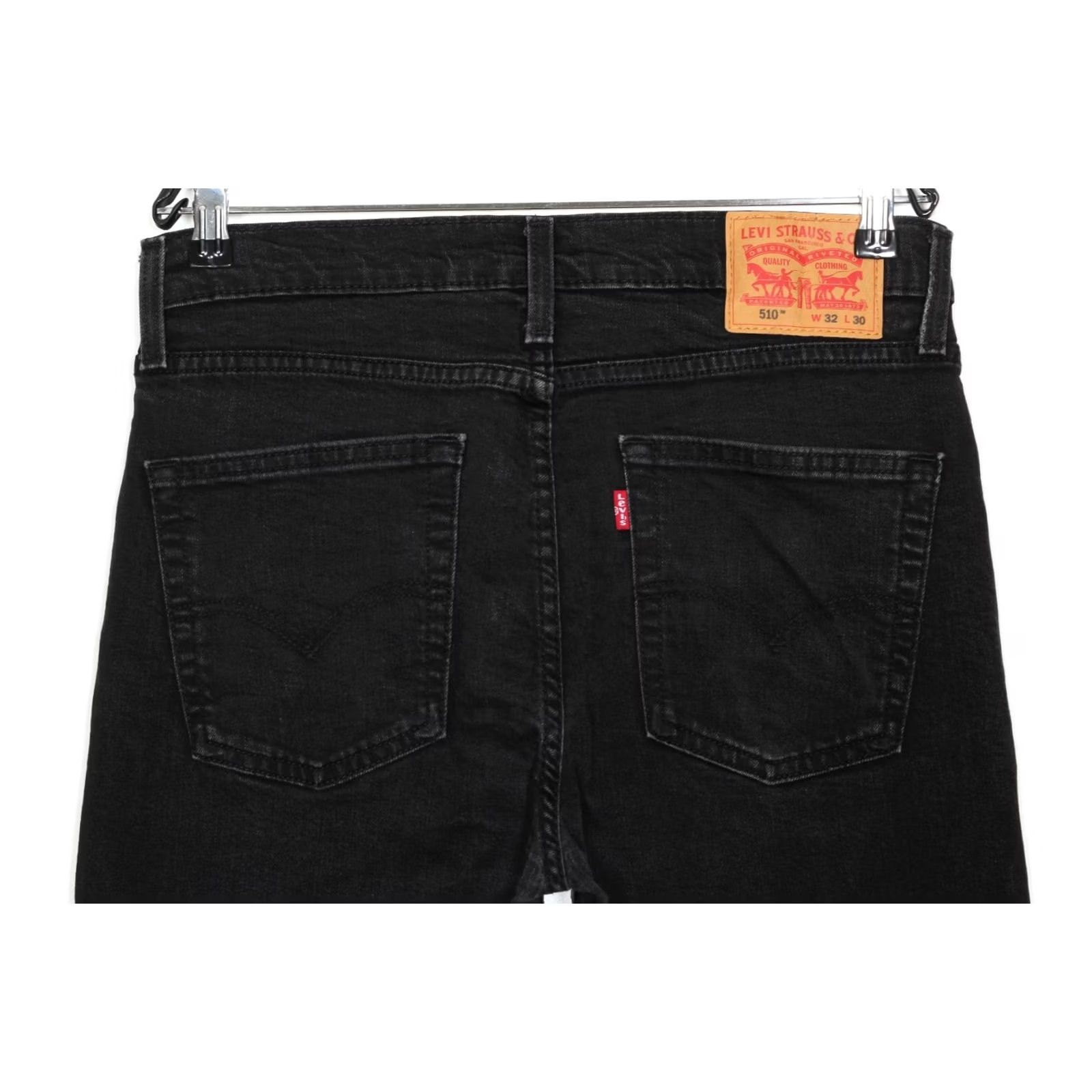 Levi's VINTAGE LEVI’S 510 Jeans Men 32x30 Stretch Skinny Fit DZ6940 Size US 32 / EU 48 - 4 Thumbnail