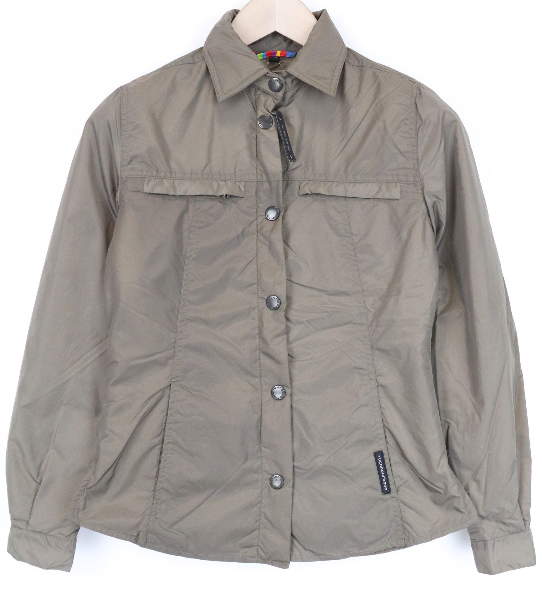 Other LORI 2XS Brown Windproof Padded Zip Jacket 75524 Size XXS / US 00 / IT 34 - 1 Thumbnail