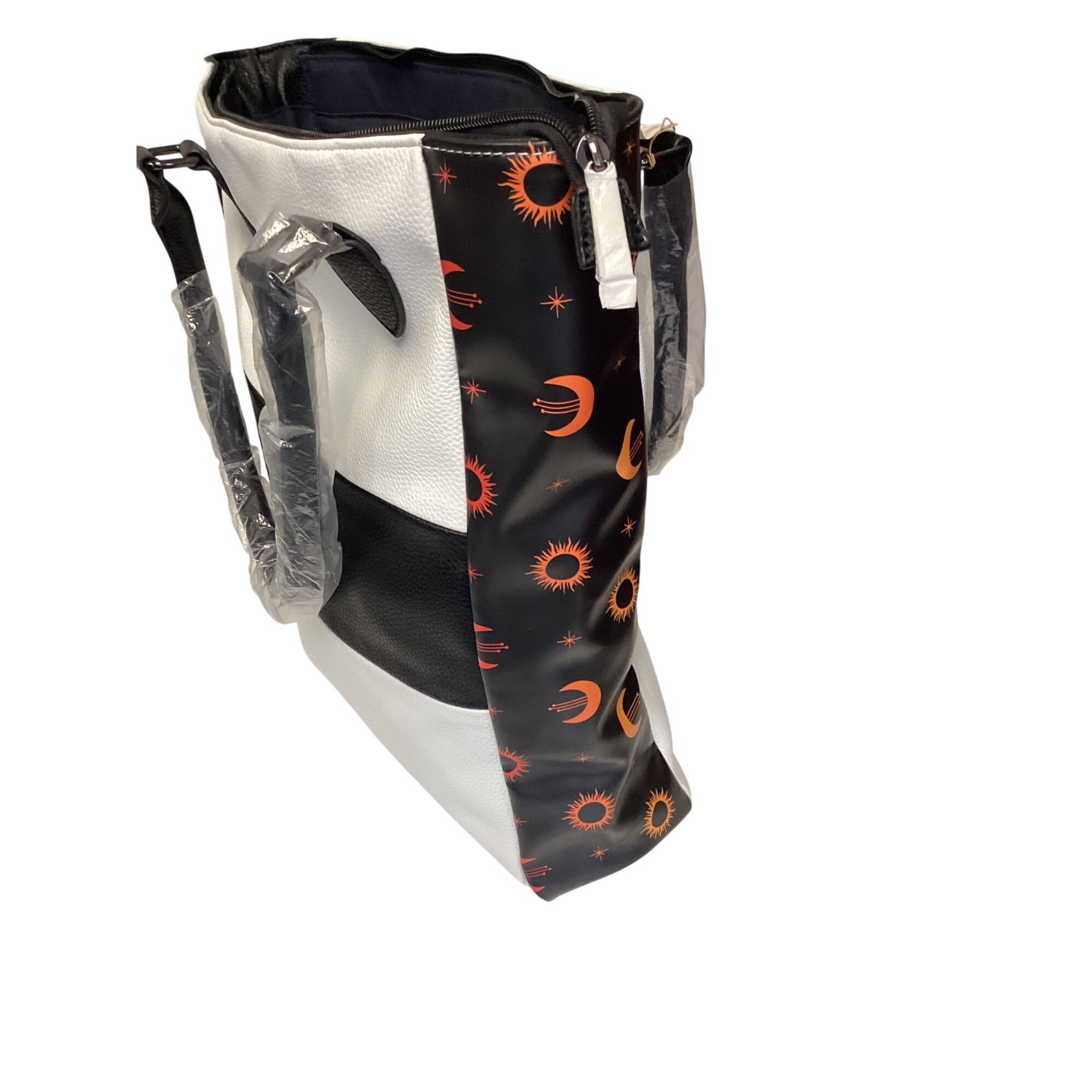 Other Colorblock Tote Bag With Sun & Moon Print Size ONE SIZE - 7 Thumbnail