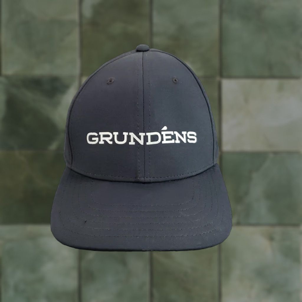 Vintage Grundéns Hat Cap Fitted Mens S/M One Size Black Perforated A-FLEX Fishing Cap Size ONE SIZE - 1 Thumbnail