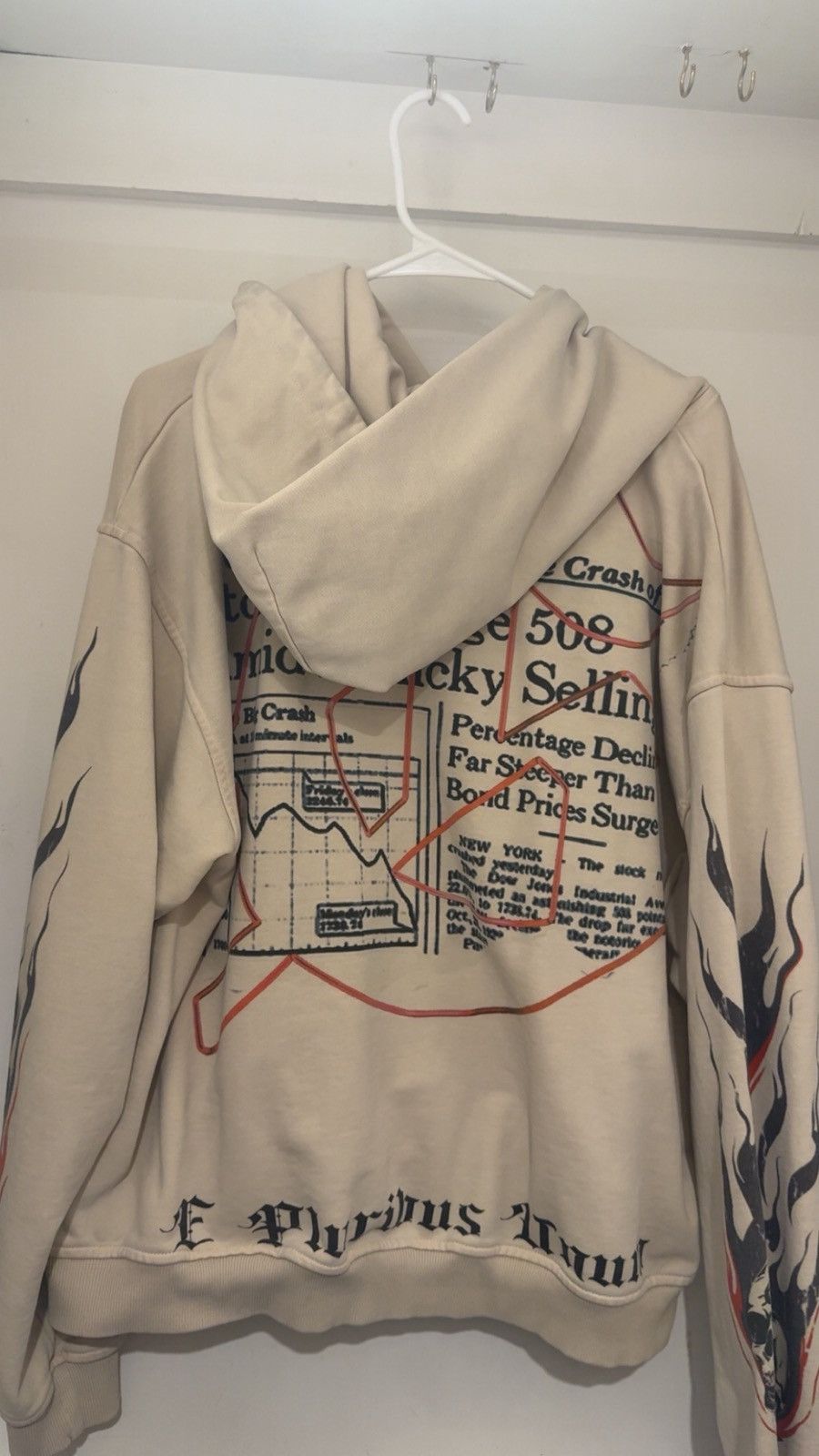 Godspeed Godspeed Hoodie Cream Black Monday Size US XL / EU 56 / 4 - 4 Thumbnail