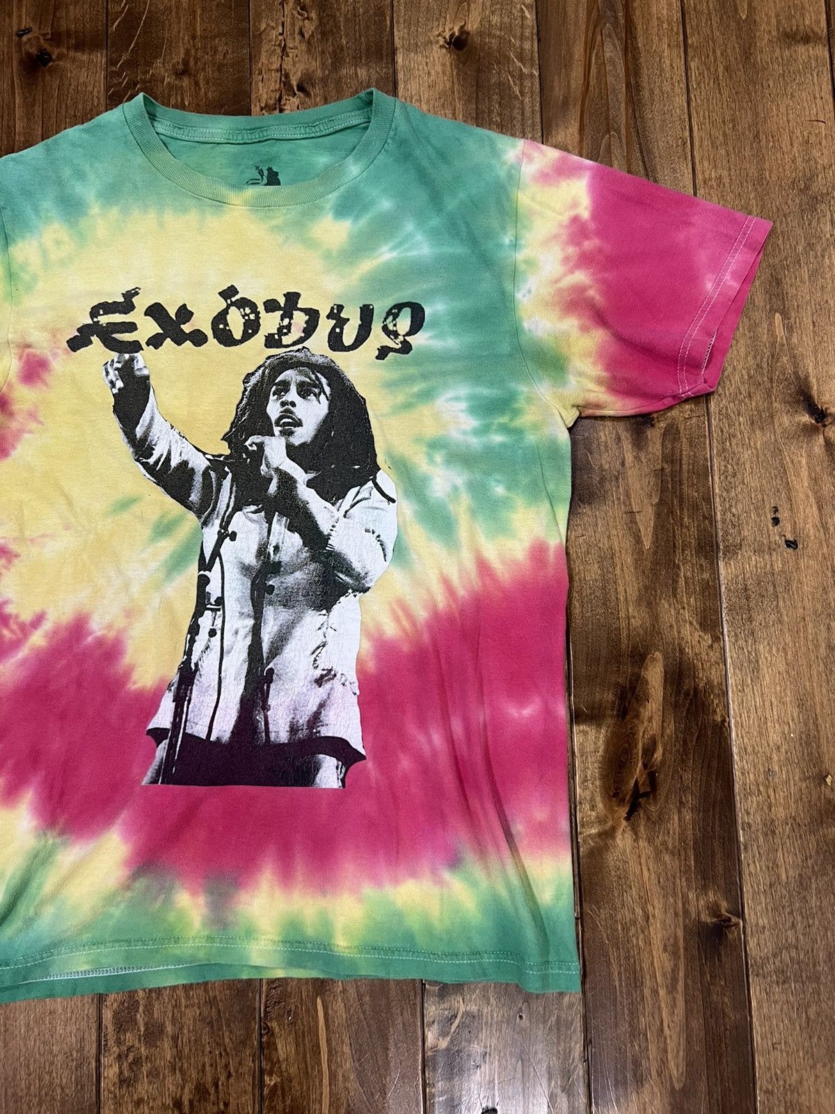 Bob Marley × Zion Rootswear Bob Marley & The Wailers Exodus World Tour Shirt Size US S / EU 44-46 / 1 - 6 Thumbnail