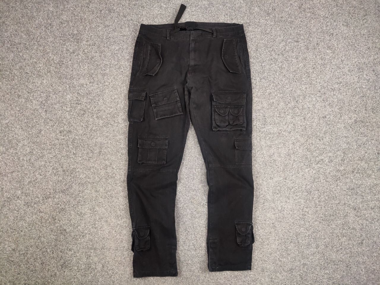 Other VTG Rick Owens Junya Watanabe Style Cargo Black Jeans Size US 34 / EU 50 - 10 Thumbnail