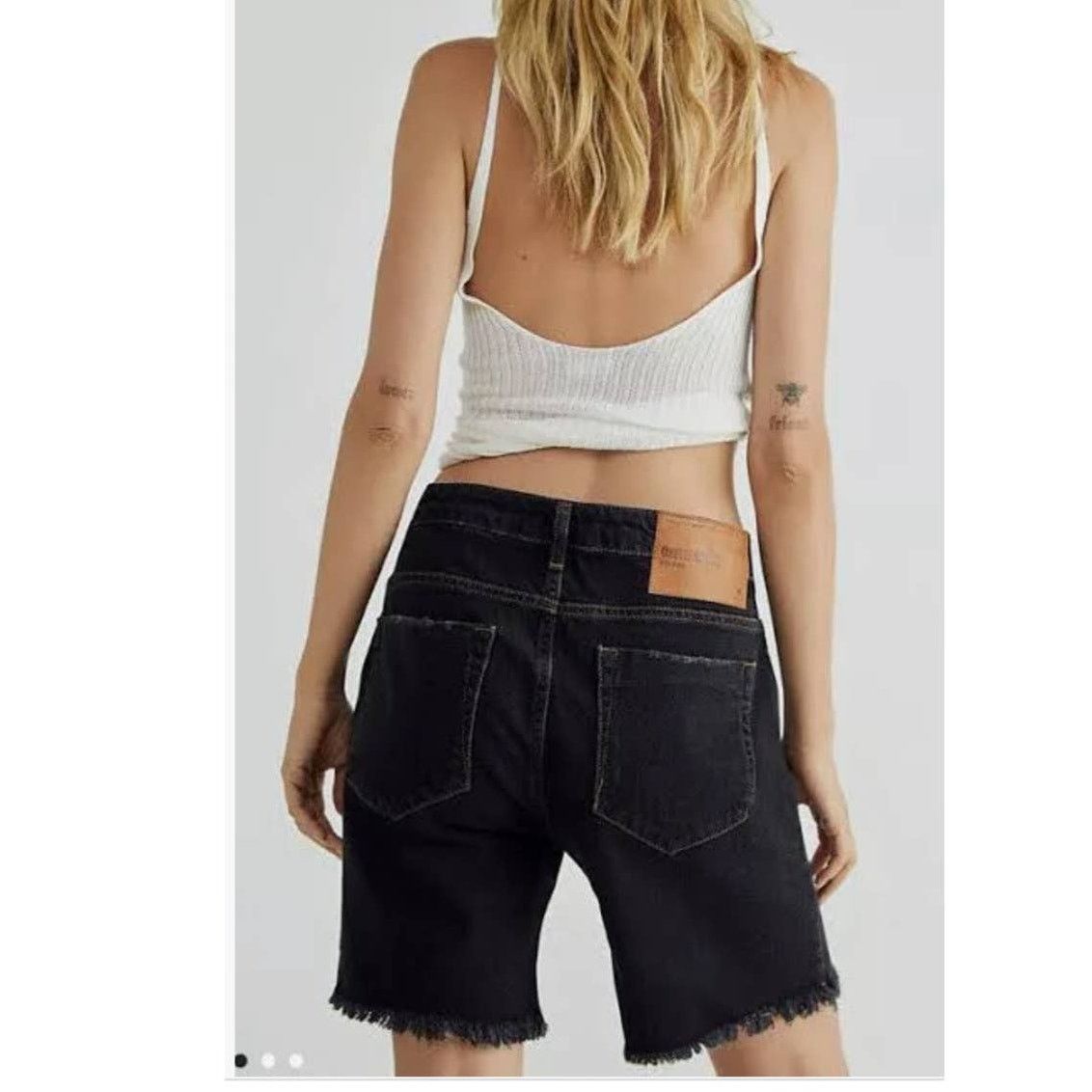 Free People × One Teaspoon New FP x One Teaspoon Stevie’s Boyfriend Shorts $118 Size 25 Size 25" / US 0 / IT 36 - 3 Thumbnail
