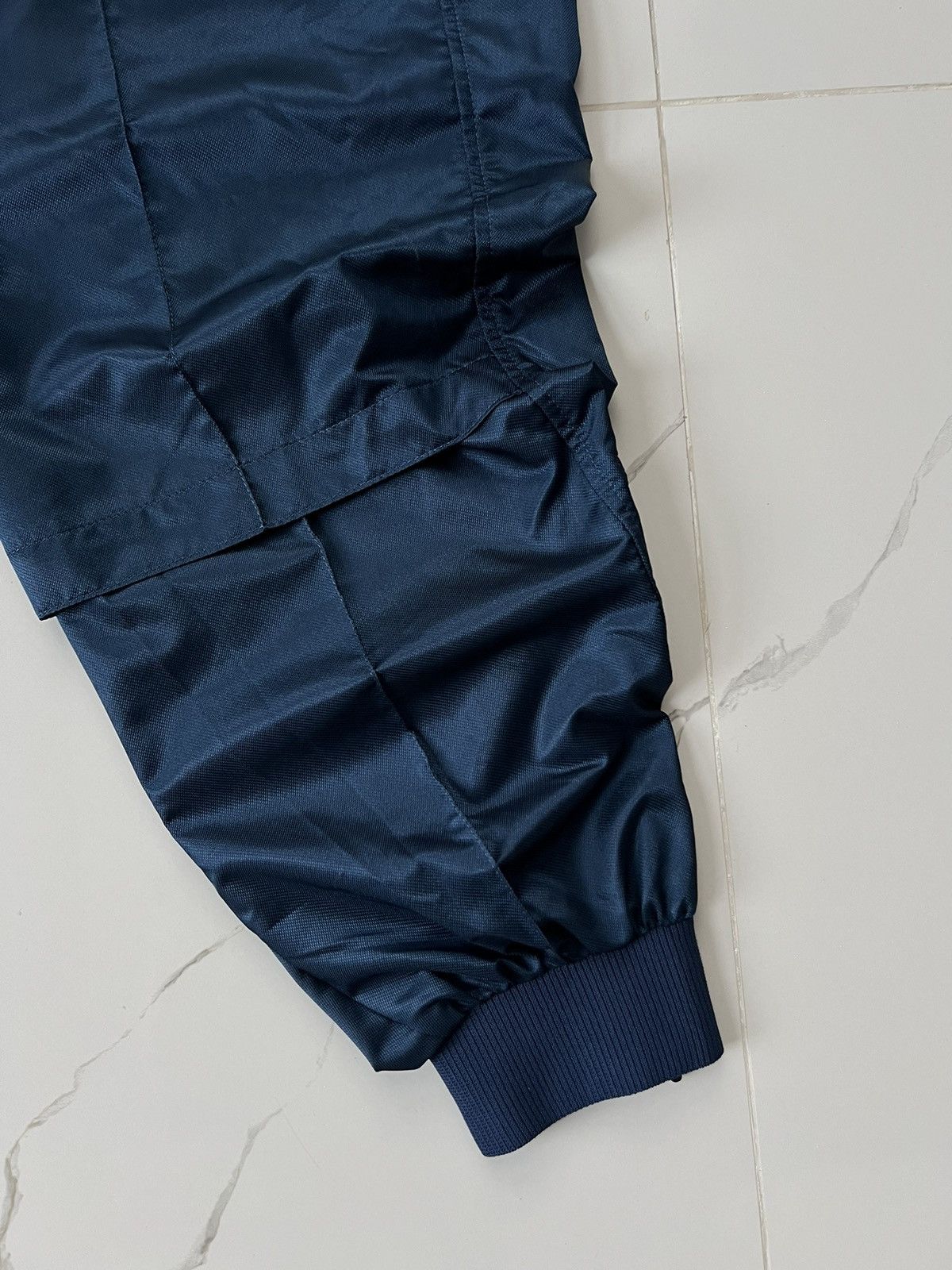 Nike × Vintage 90’s NIKE BIG DOUBLE SWOOSH LOGO BAGGY TRACK Y2K PANTS Size US 32 / EU 48 - 3 Thumbnail