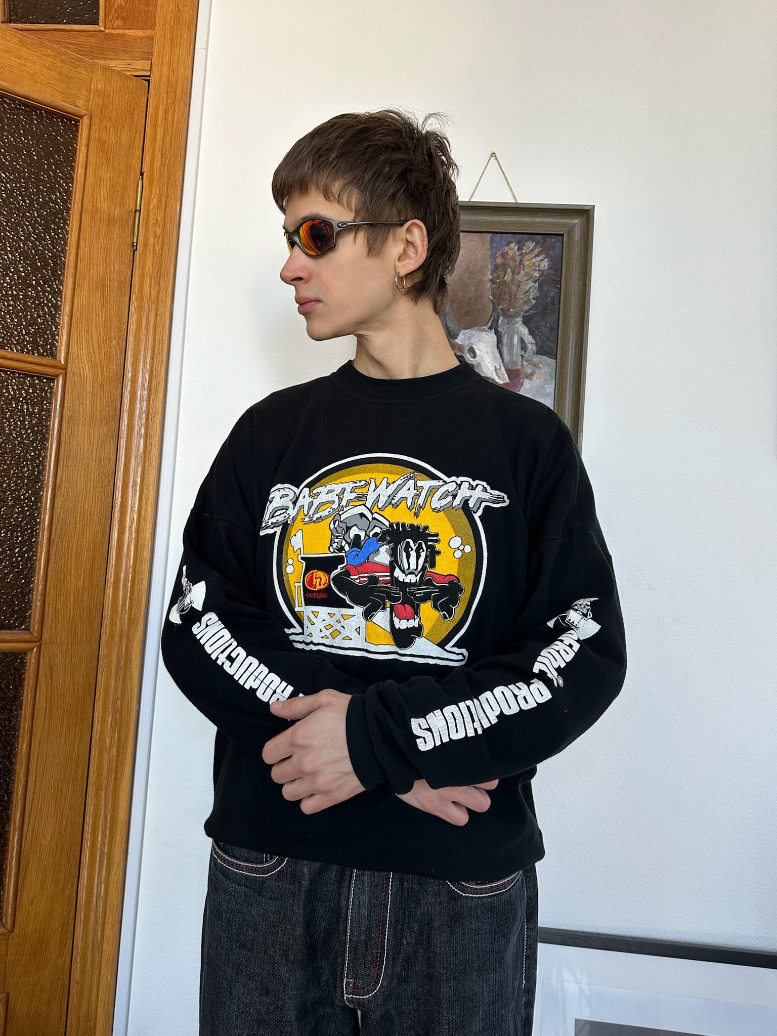 Thunderdome Vintage Rave tShirt Hardcore style techno rap tee oldschool Size US L / EU 52-54 / 3 - 4 Thumbnail