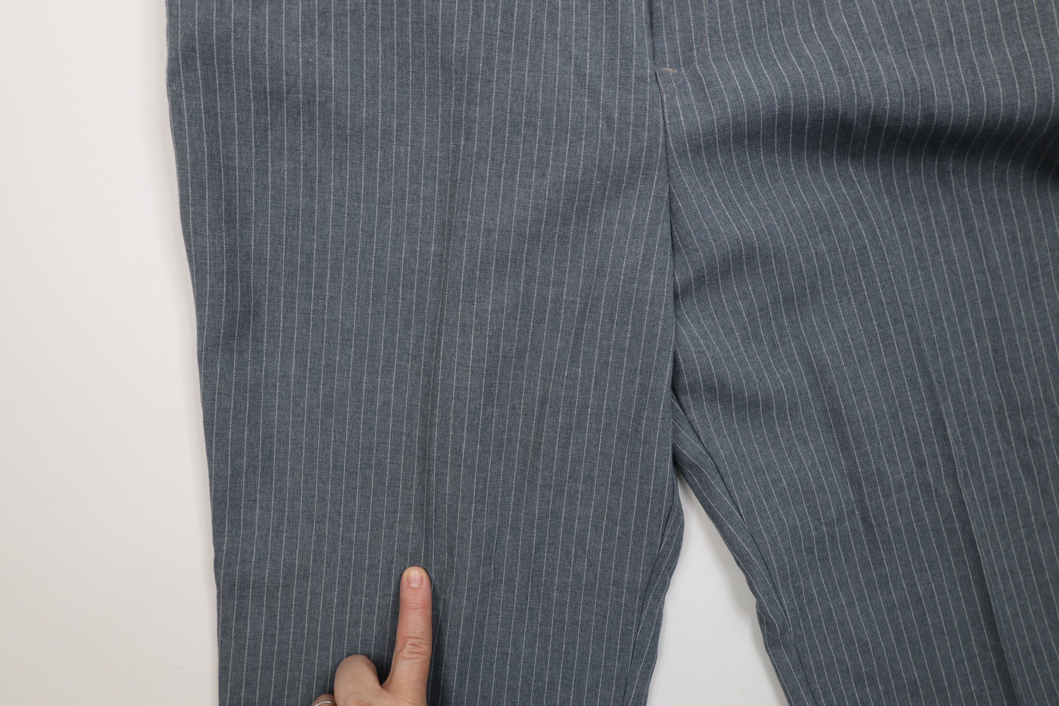 Vintage Vintage 70s Streetwear Knit Flared Wide Leg Chino Pants Size 40" / US 18 - 10 Thumbnail