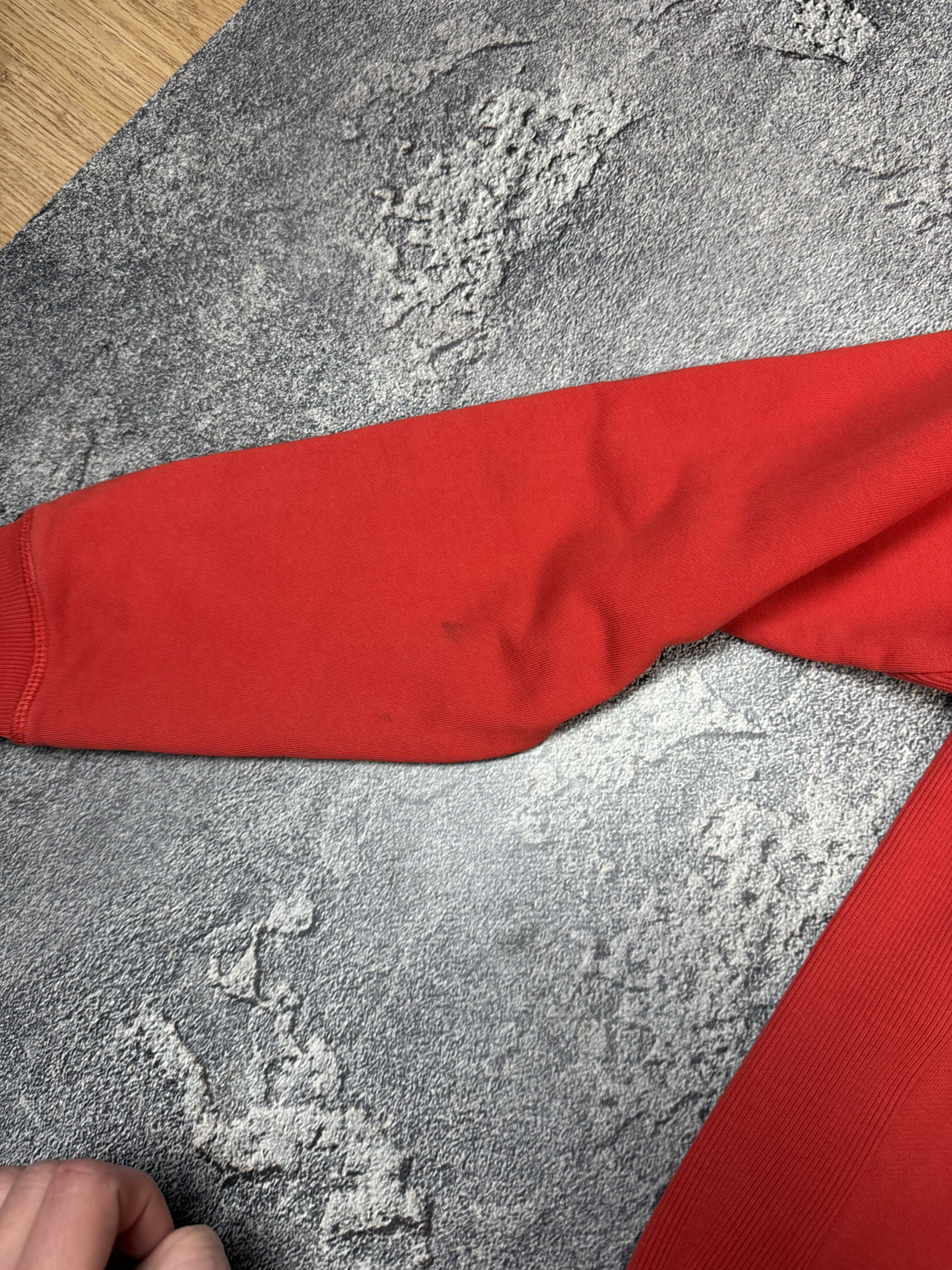 Hugo Boss Y2K Russell Athletic x Hugo Boss Red Sweatshirt Size US M / EU 48-50 / 2 - 6 Thumbnail