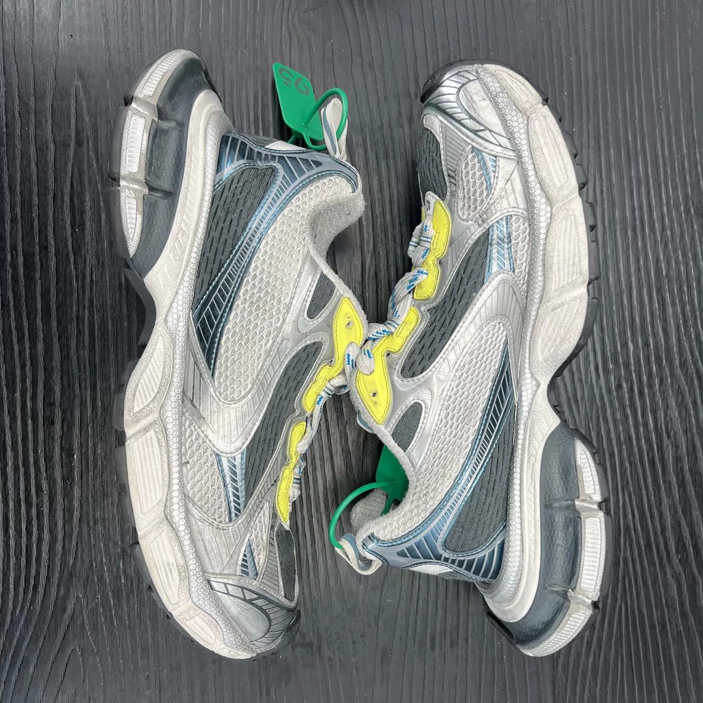Balenciaga Balenciaga 3xl Gray Blue Size US 9 / EU 42 - 3 Thumbnail