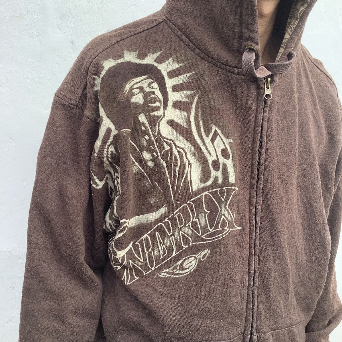 Jimi Hendrix 2000s Jimi Hendrix Hoodie Y2K STYLE Size US M / EU 48-50 / 2 - 2 Thumbnail