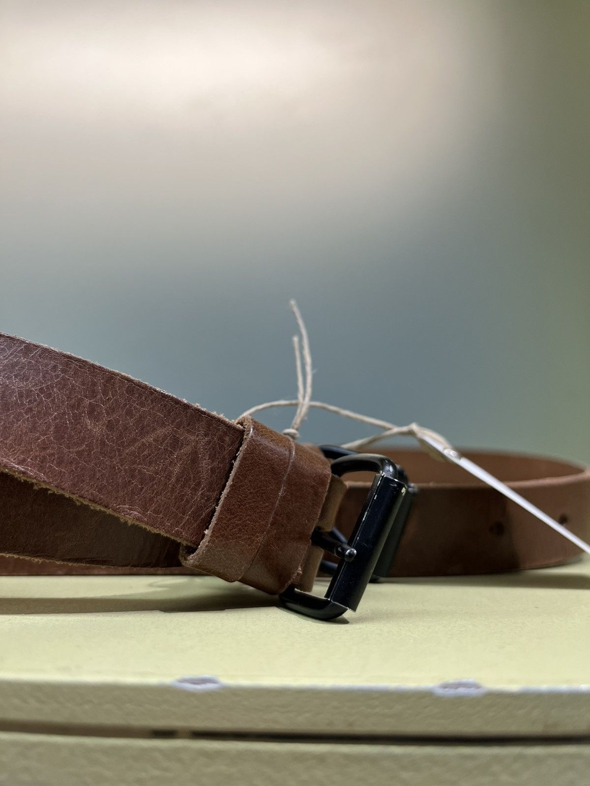 Raf Simons Raf Simons AW05 History of My World Double Leather Belt Size ONE SIZE - 10 Thumbnail