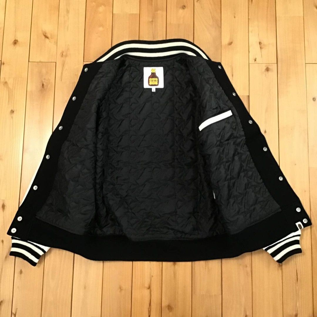 Bape × Nigo BAPE TERIYAKI BOYS leather sleeve varsity jacket Kanye NIGO Size US S / EU 44-46 / 1 - 7 Thumbnail