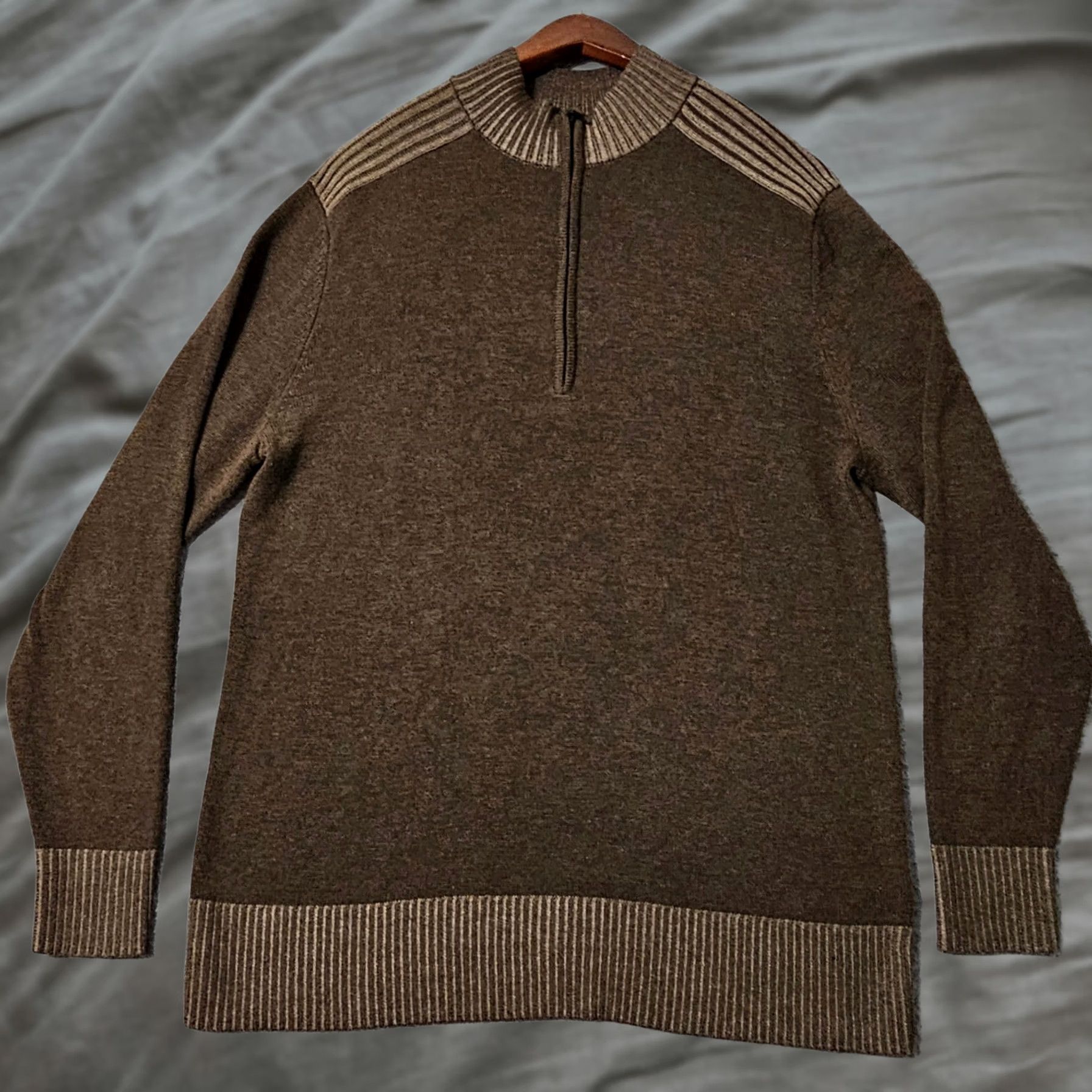 Smartwool Smartwool Mens Large Brown Summit Lane Half Zip Military Sweater Shirt Pullover Mens Browns Summit Lane Half Zip Military Sweater Regular Size L Boyer Size US L / EU 52-54 / 3 - 1 Thumbnail