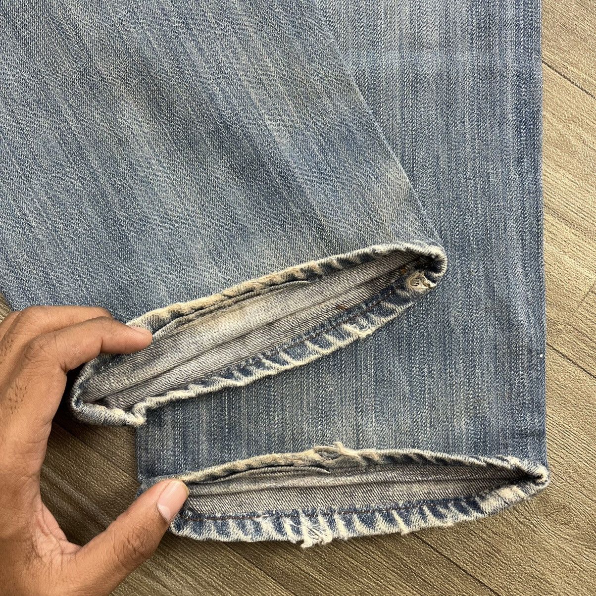 Ed Hardy Vintage Ed Hardy Distressed Embroidery Y2K Baggy Jeans Size US 32 / EU 48 - 8 Thumbnail