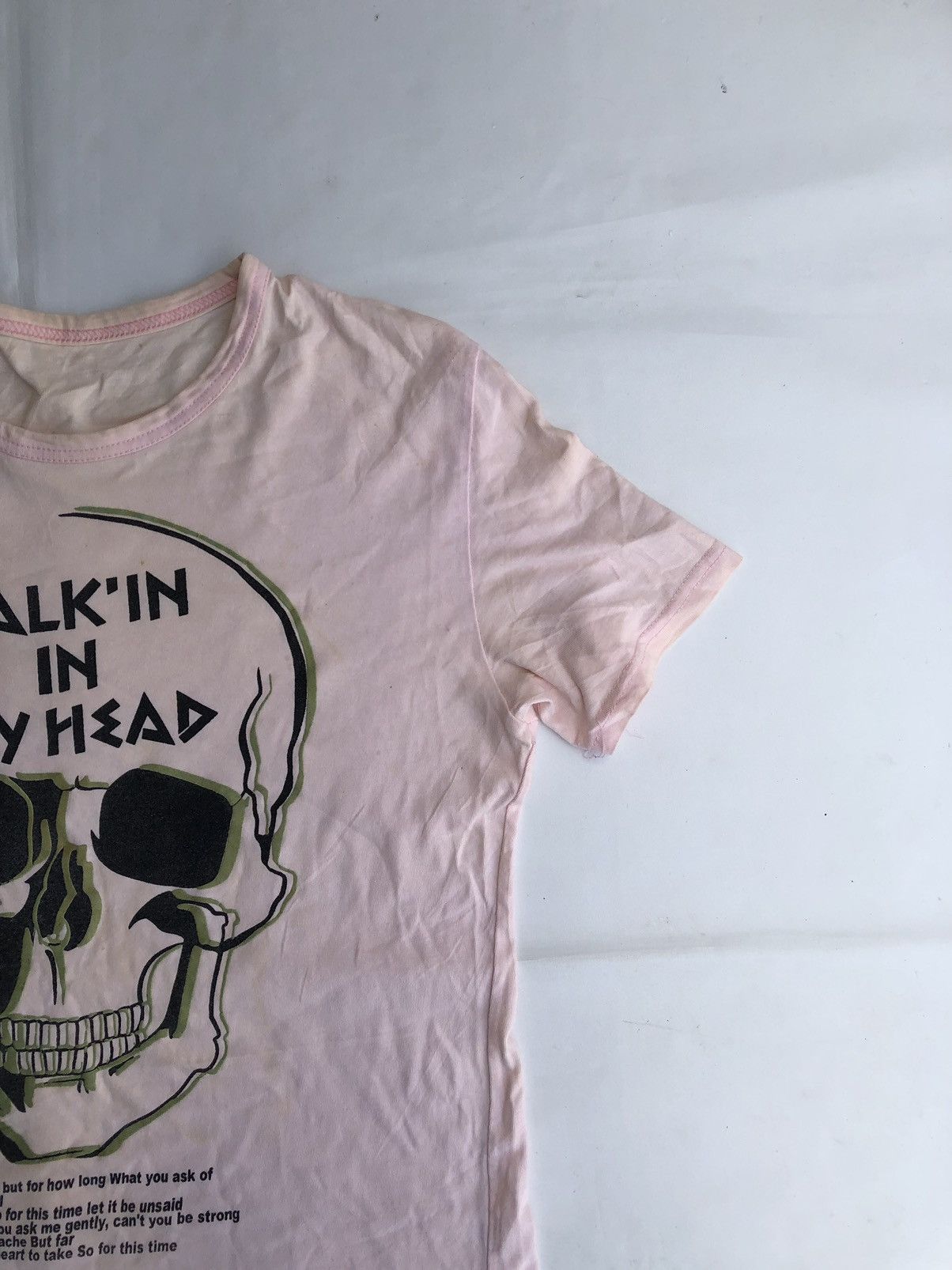 Hysteric Glamour Japan Poem Skull Tshirt Tee Rock Punk Style Size US M / EU 48-50 / 2 - 3 Thumbnail