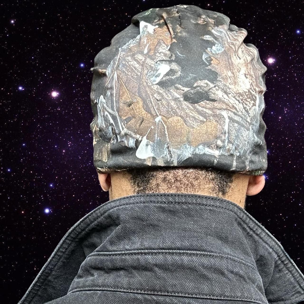 Other ASTROBOI* x Mossy Oak 'Night Woods' Camouflage Poly Beanie Size ONE SIZE - 4 Thumbnail