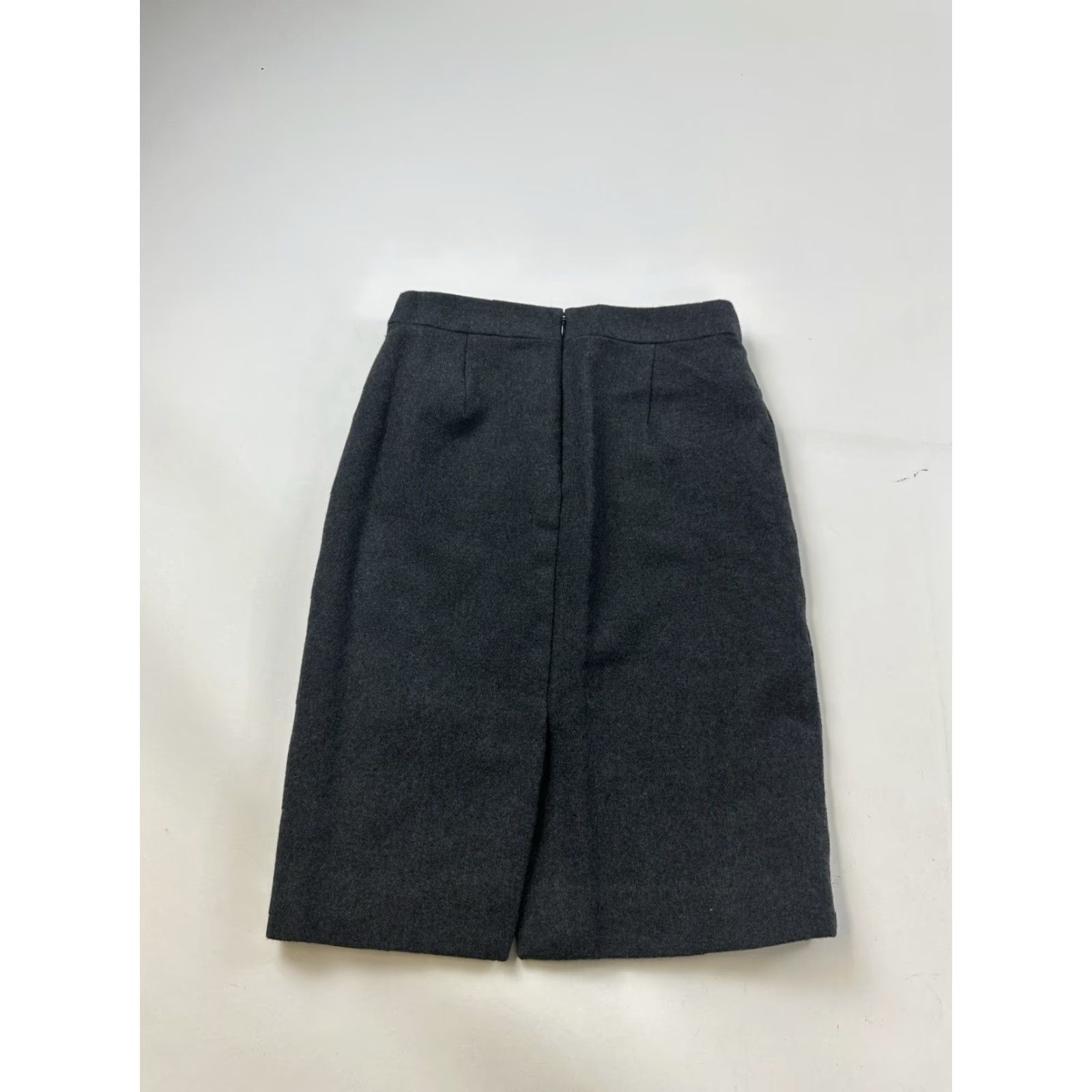 J.Crew J.Crew Skirt Women’s 0 Gray Lined Knee-Length Pencil Zip Zipper Dress Office Straight Womens尺? Size 25" / US 0 / IT 36 - 2 Thumbnail