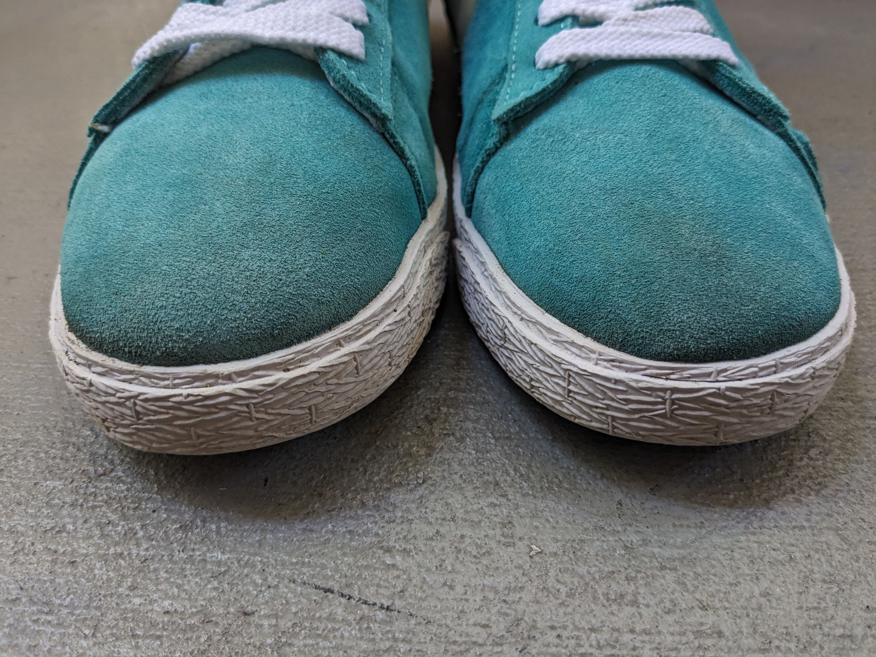 Nike Nike Blazer Premium Green Suede 511427-302 High Size US 10 / EU 43 - 2 Thumbnail