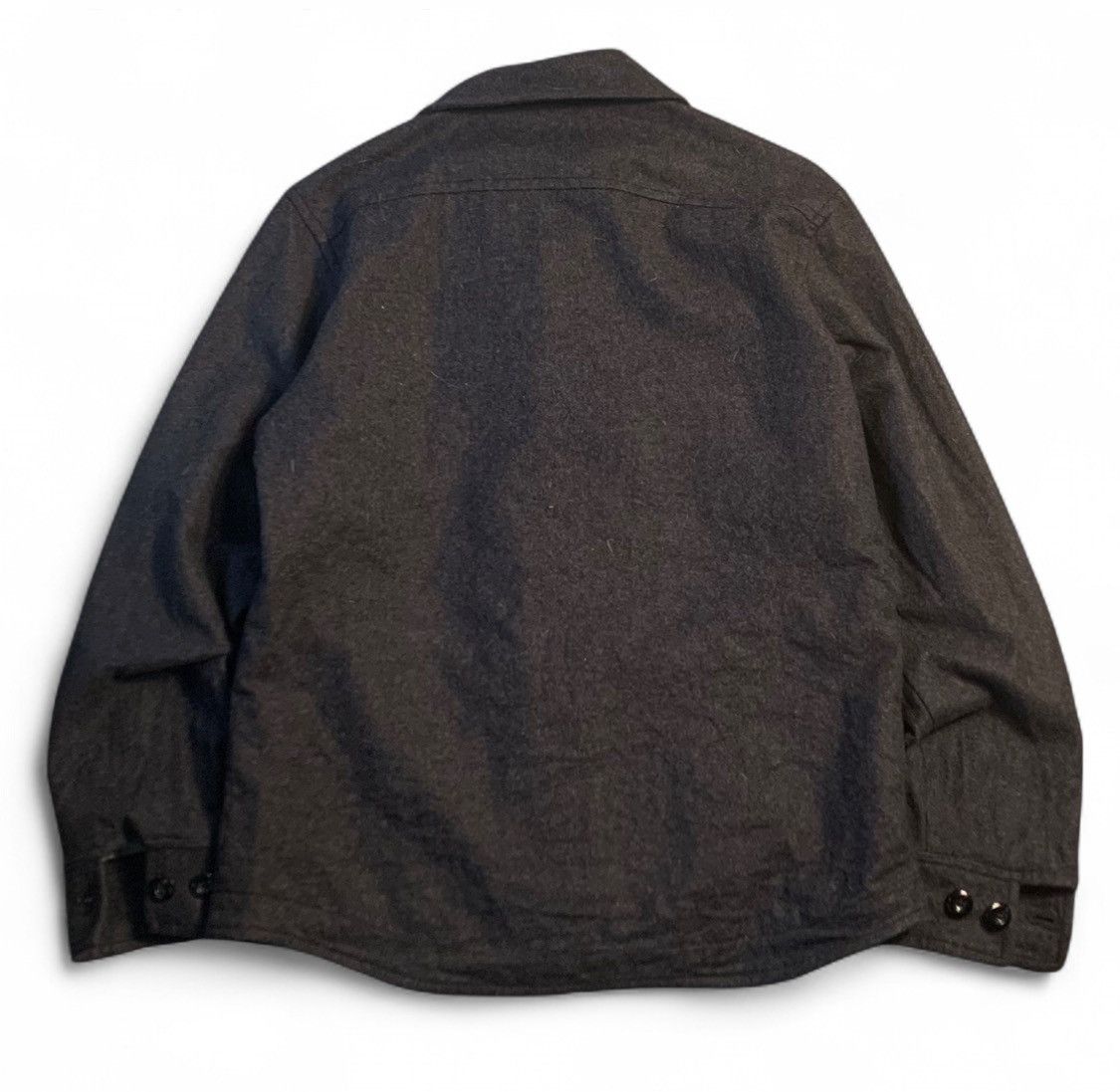 Takeo Kikuchi Takeo Kikuchi Boiled Wool Shirt Jacket Japanese Brand Size US M / EU 48-50 / 2 - 2 Thumbnail