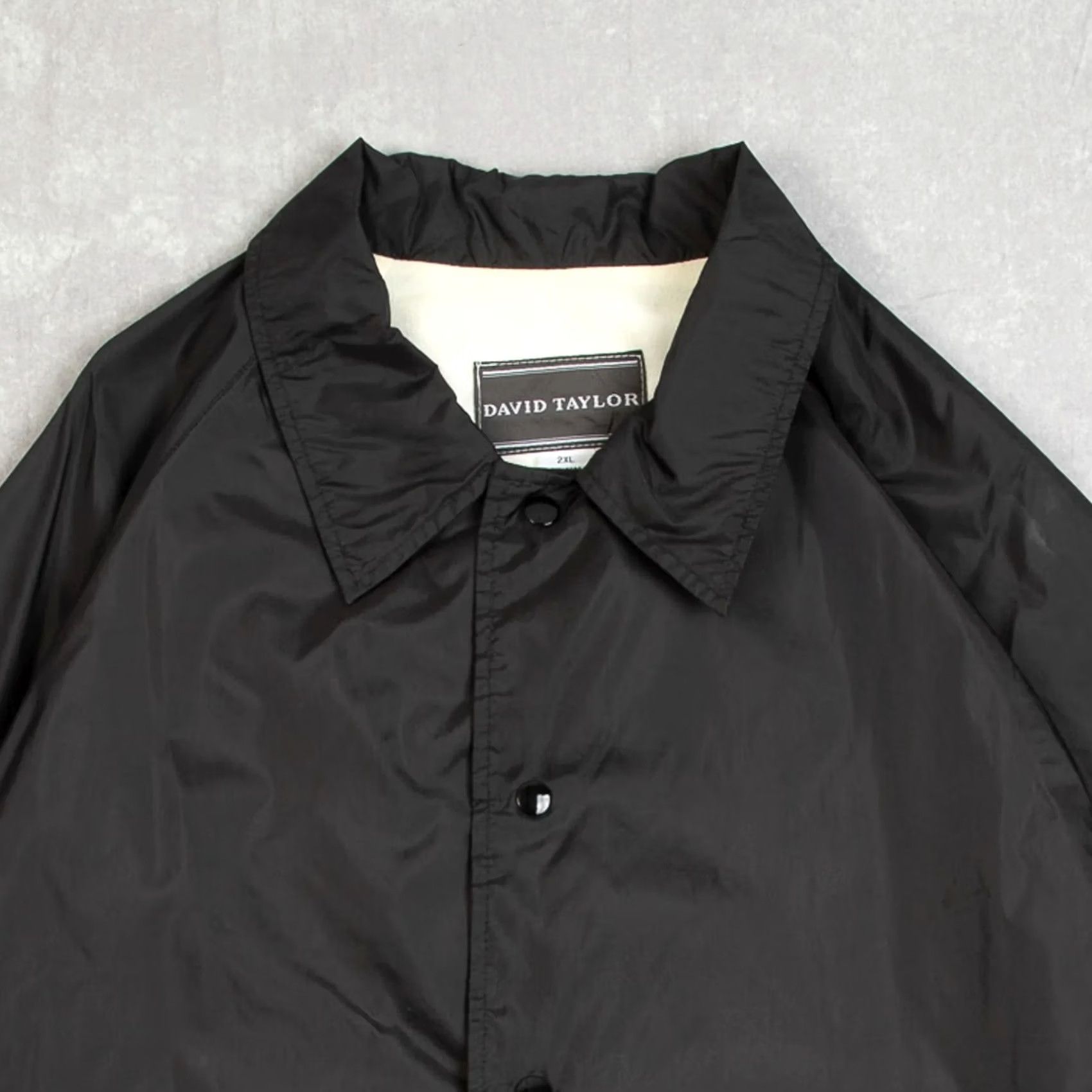 Coach VINTAGE Coach Jacket XX-Large Men's 1990s Black Size US XXL / EU 58 / 5 - 3 Thumbnail