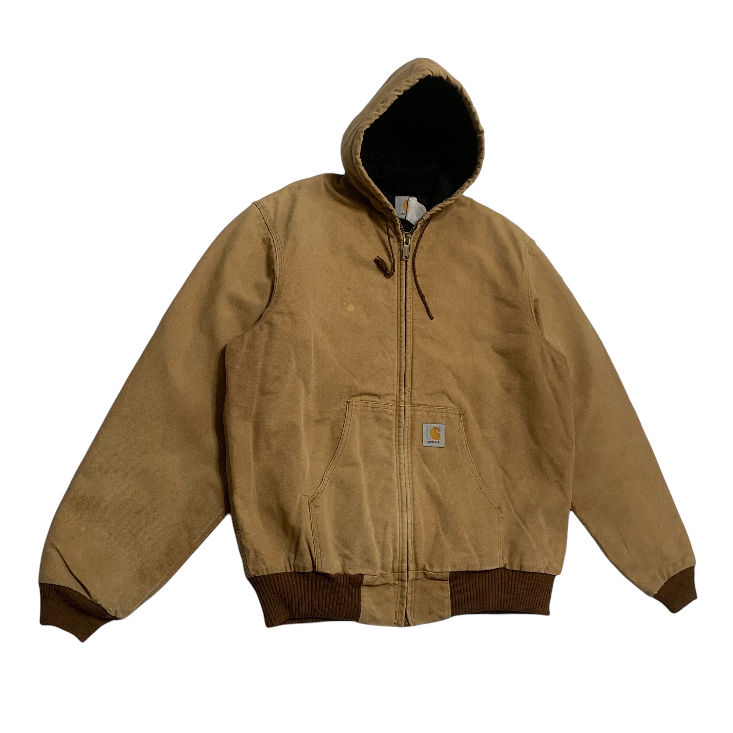 Carhartt Vintage Carhatt Hooded Worker Jacket Size US L / EU 52-54 / 3 - 2 Thumbnail