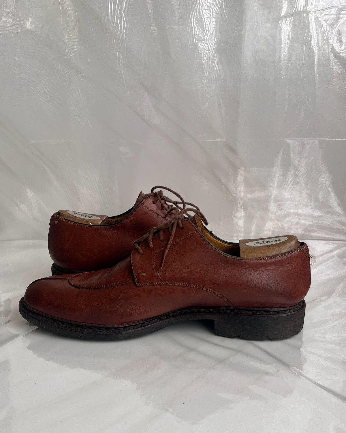 Paraboot Paraboot Avigon Griff brown leather split toe derby shoes Size US 9.5 / EU 42-43 - 7 Thumbnail