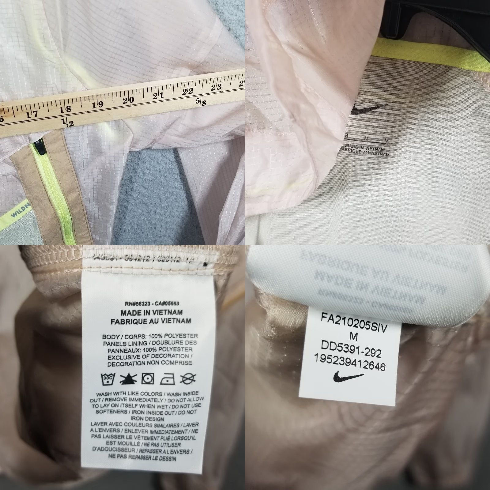 Nike Nike Windrunner Jacket Men's Medium DD5391-292 NWT Fire! модели? Size US M / EU 48-50 / 2 - 8 Thumbnail