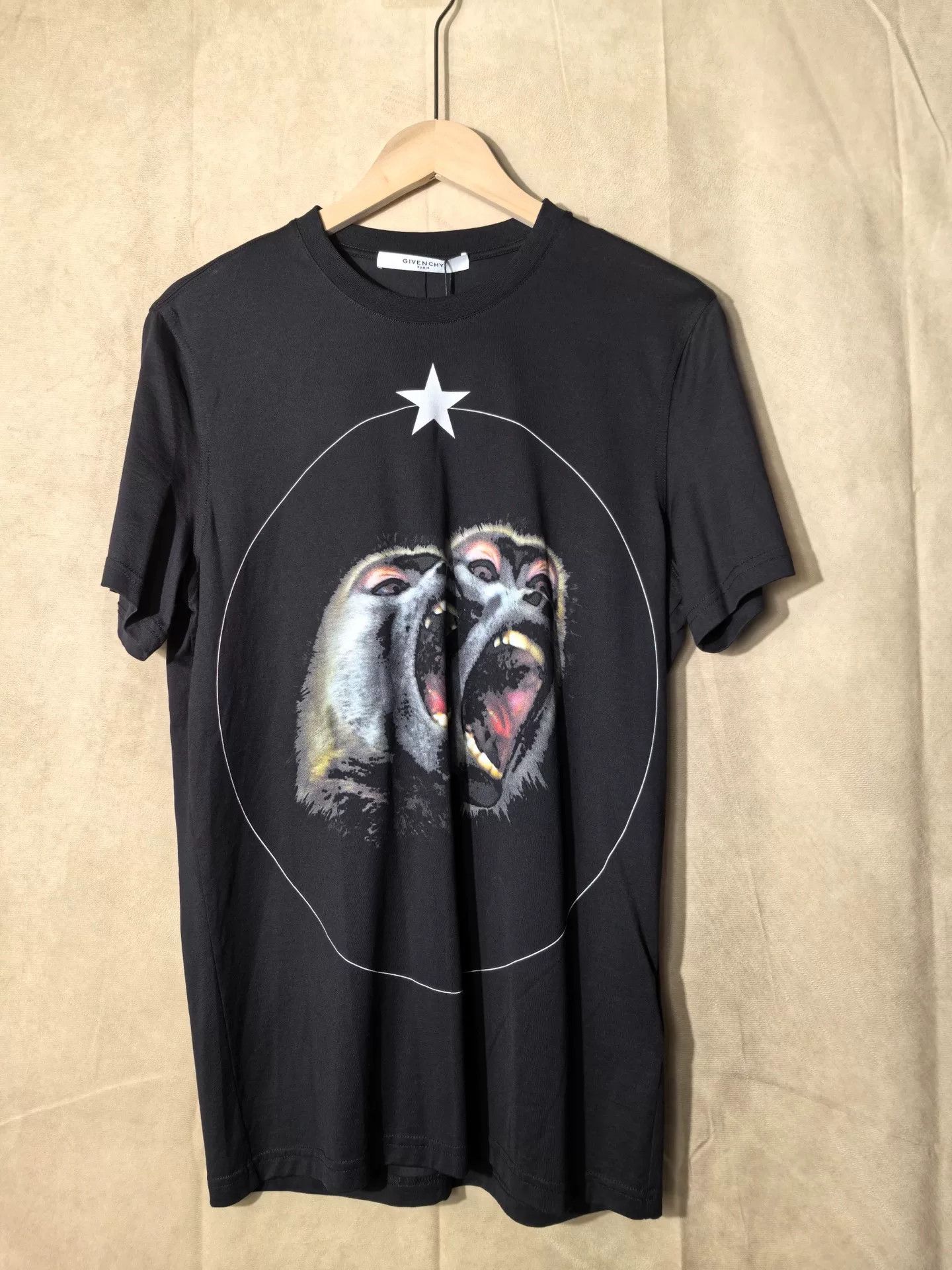 Givenchy Givenchy Cotton Printed Black T-Shirt m Men Size US M / EU 48-50 / 2 - 1 Preview