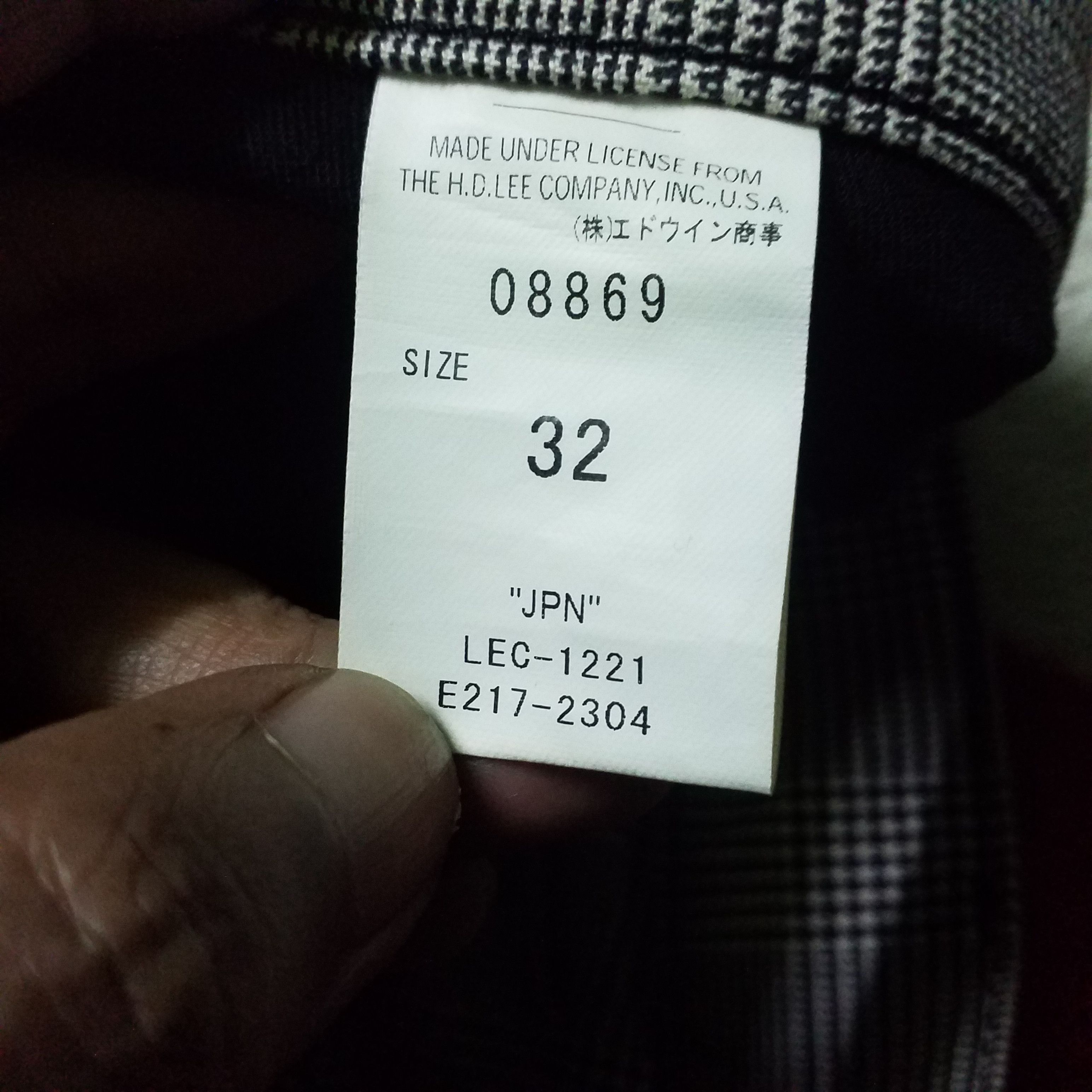 Lee LEE RAIDERS CARGO MULTIPOCKET NOVA CHECK Size US 32 / EU 48 - 10 Thumbnail