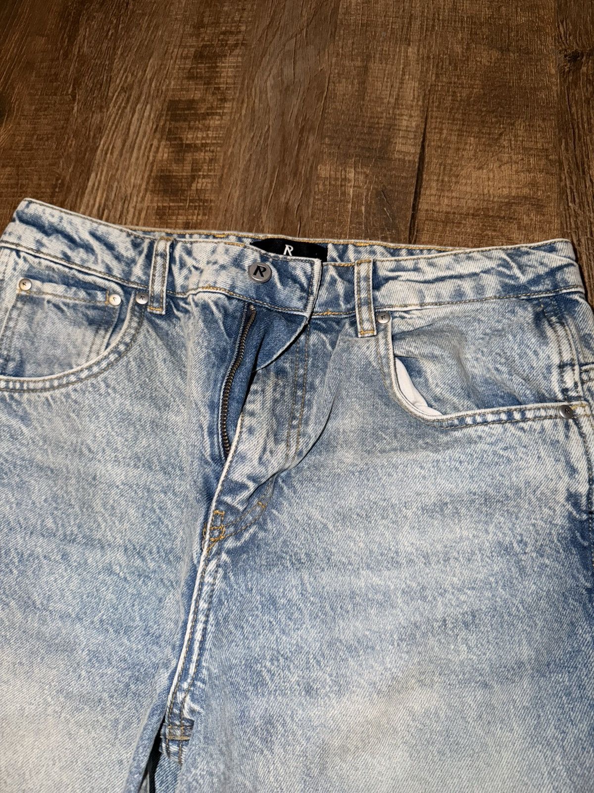 Represent Clo. Represent R3 Baggy Denim Blue Jeans Size US 30 / EU 46 - 3 Thumbnail