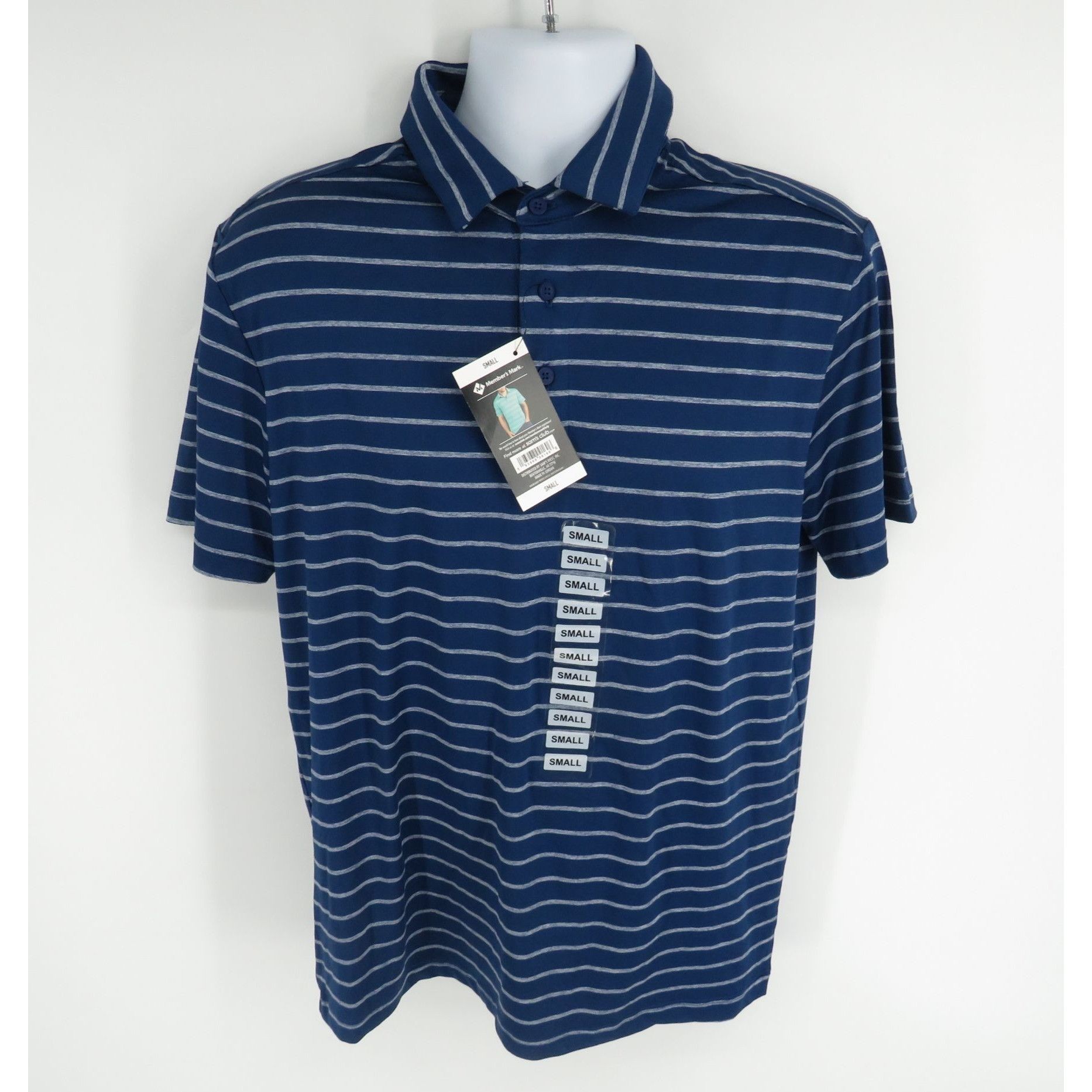 Other Members Mark Men's Active Performance Stretch Polo Shirt Sma Size US S / EU 44-46 / 1 - 1 Thumbnail