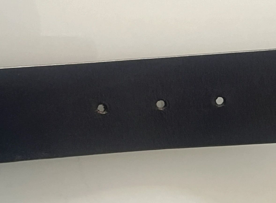 Gucci Gucci Mermaid Buckle Leather Belt Size 38 - 6 Thumbnail