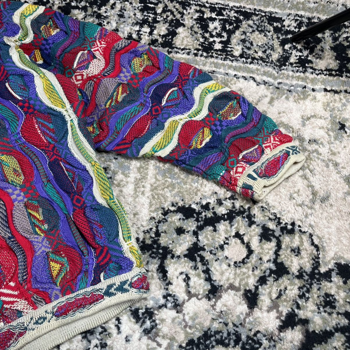 Coogi Vintage COOGI Australia 3D Knit Y2K Streetwear Multi Sweater Size US M / EU 48-50 / 2 - 8 Thumbnail