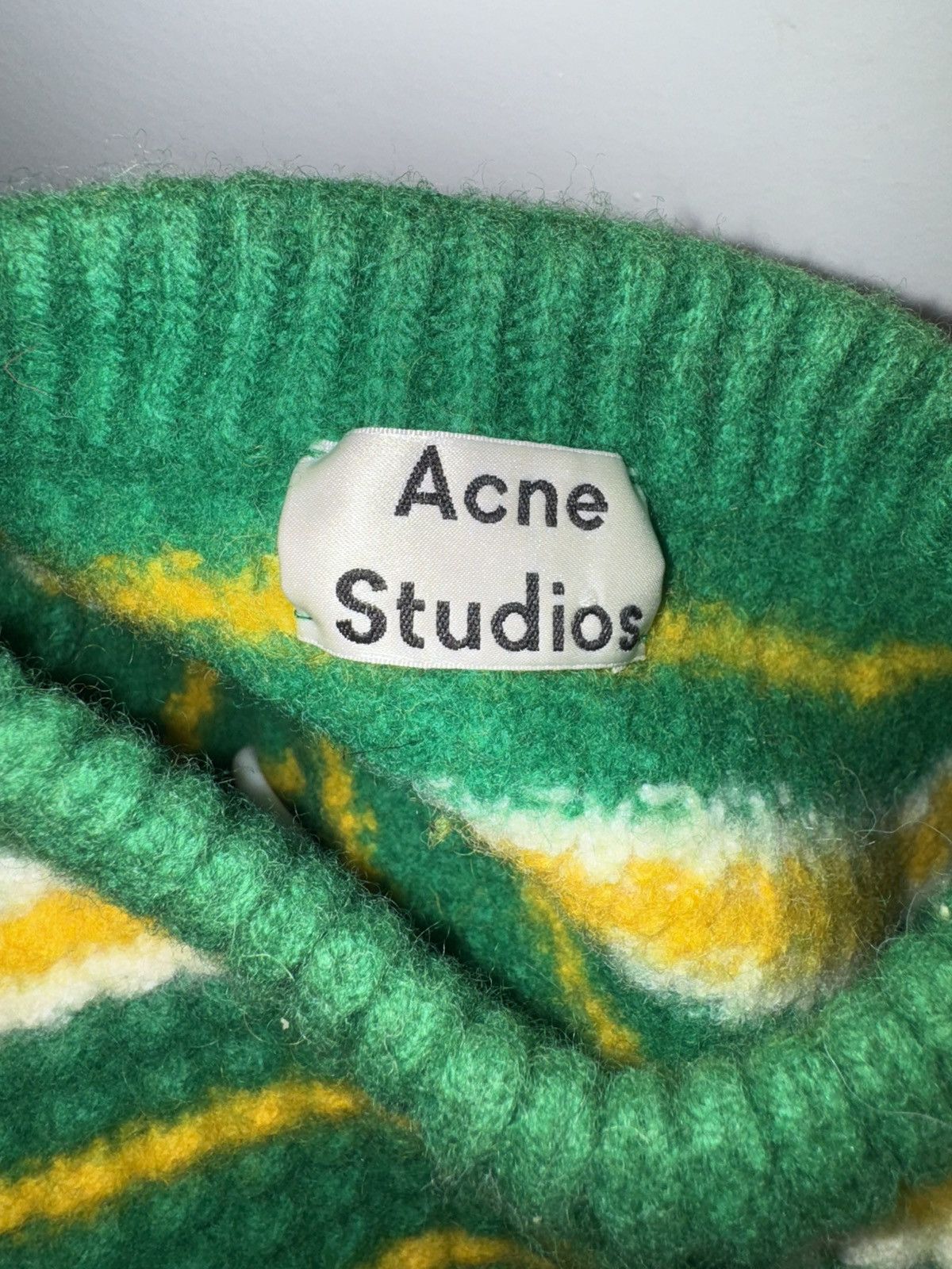 Acne Studios Acne Studios Striped Wool Knit Sweater Size M / US 6-8 / IT 42-44 - 5 Thumbnail