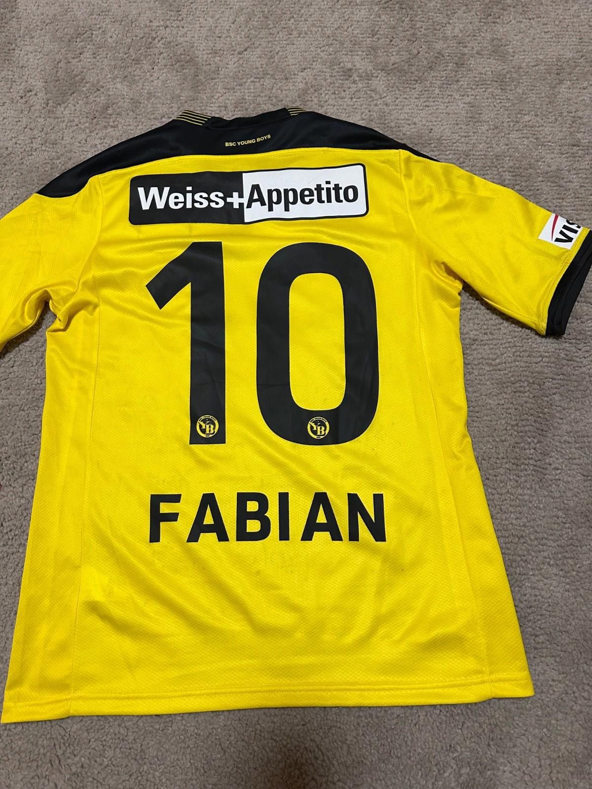 Other #10 Fabian BSC YOUNG BOYS 2013-14 HOME SHIRT JAKO SOCCER Size US M / EU 48-50 / 2 - 7 Thumbnail