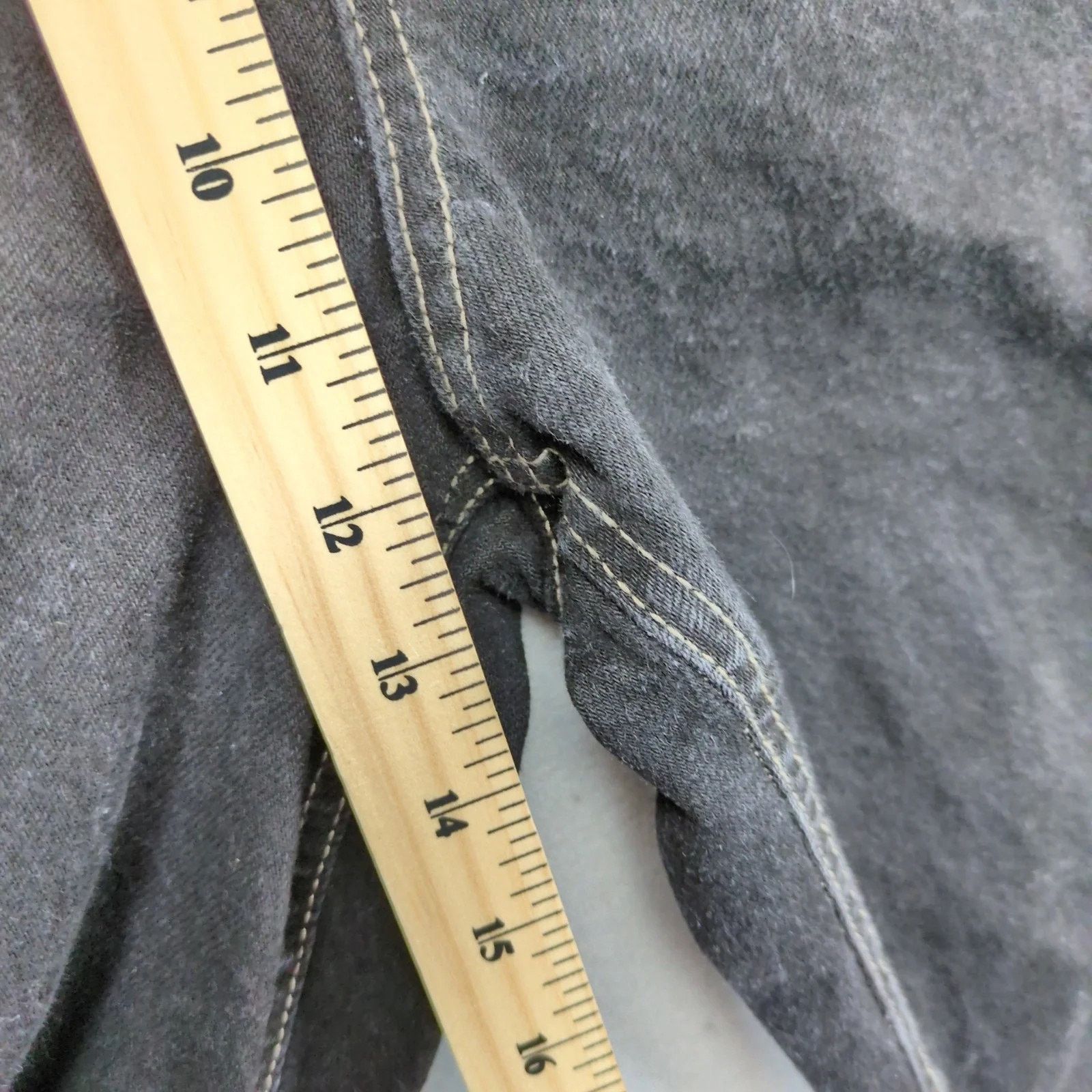 Tommy Hilfiger Vtg Tommy Hilfiger Jeans Men's 34x30 Black Denim 2002 Y2K Size 38" / US 16 / IT 52 - 5 Thumbnail