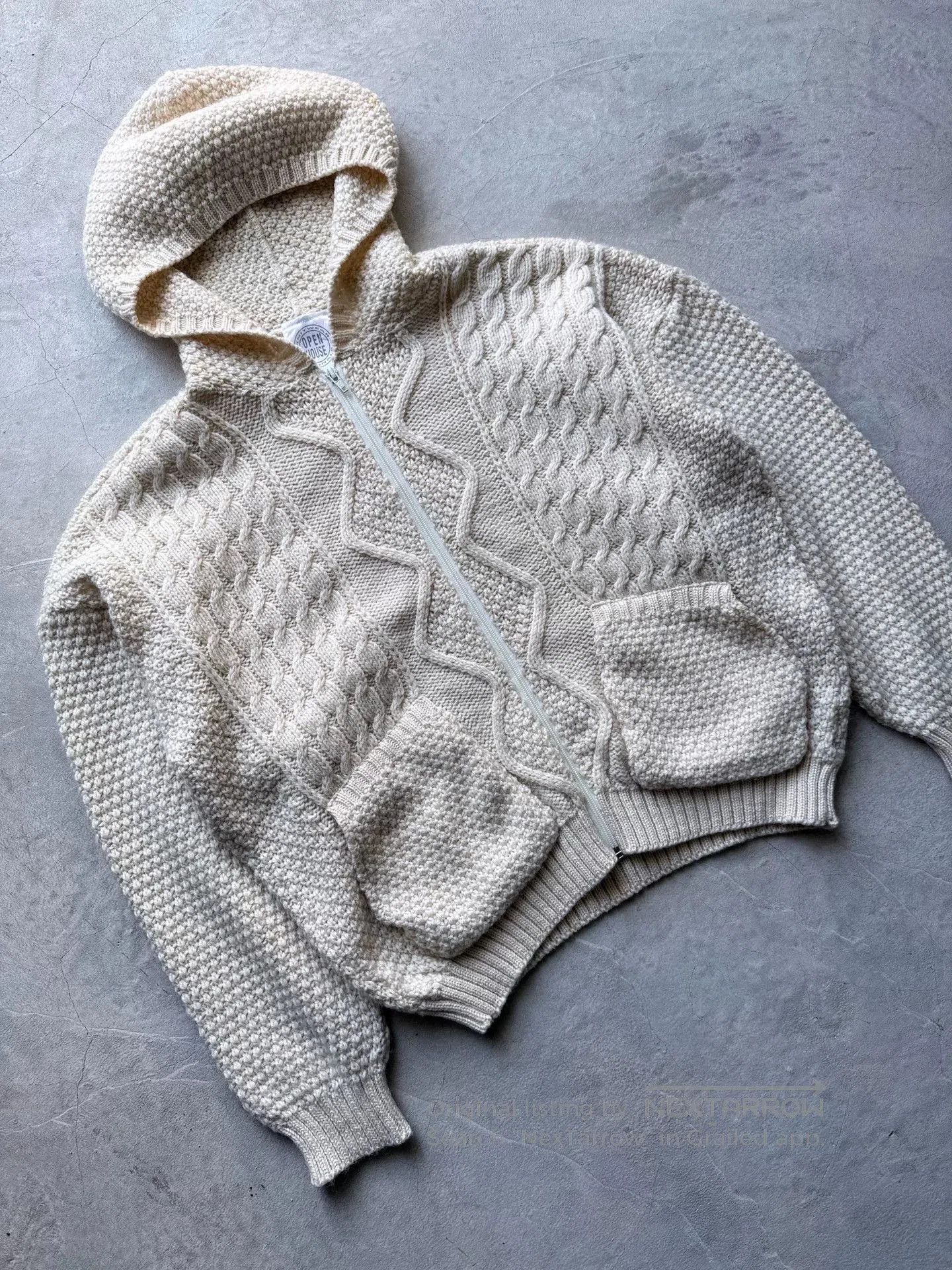 Vintage Vintage 90s Open House Zipup Sweater. Size US M / EU 48-50 / 2 - 3 Thumbnail