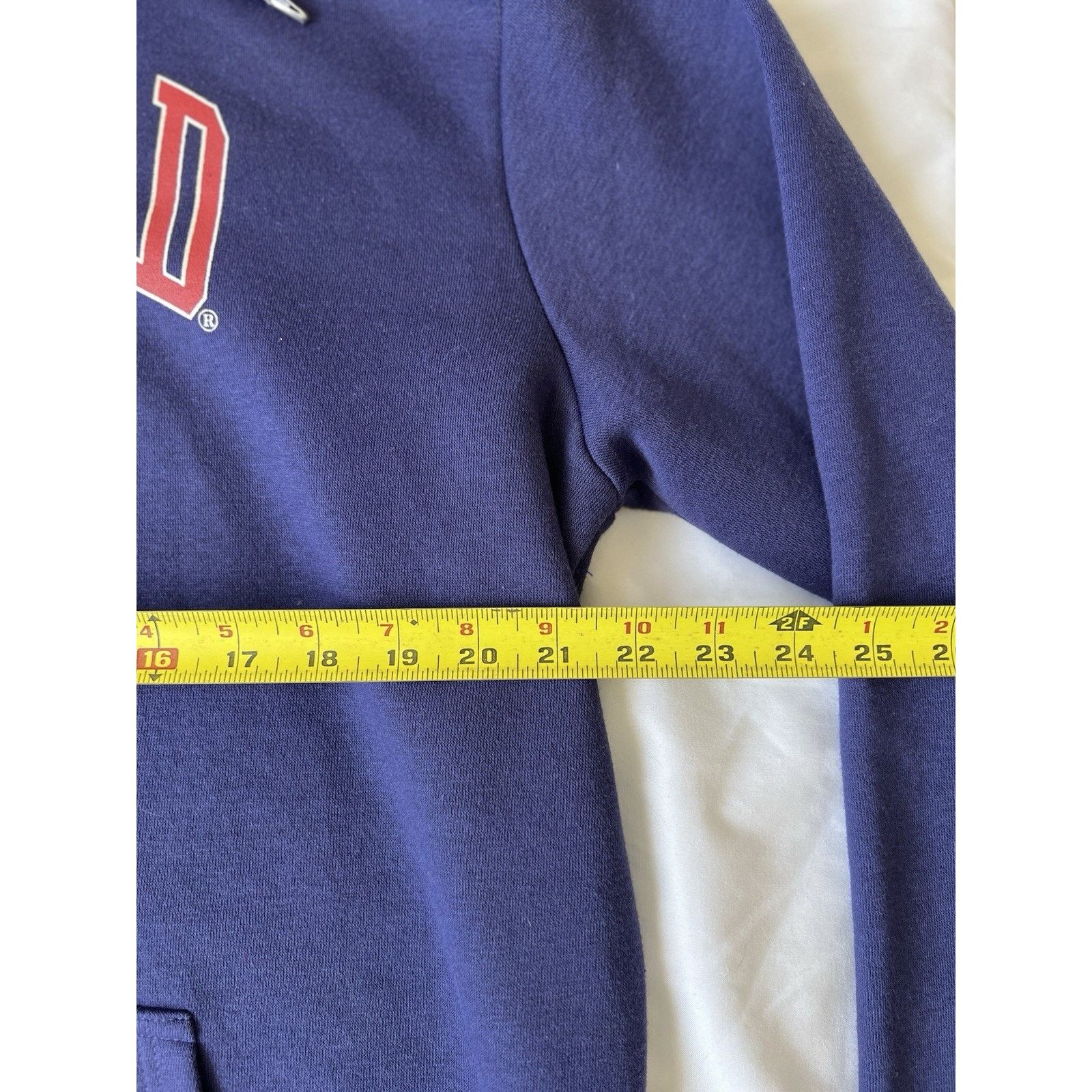 Other Harvard Blue Hoodie Trademark Tag Large Cotton Polyester Size US L / EU 52-54 / 3 - 6 Thumbnail
