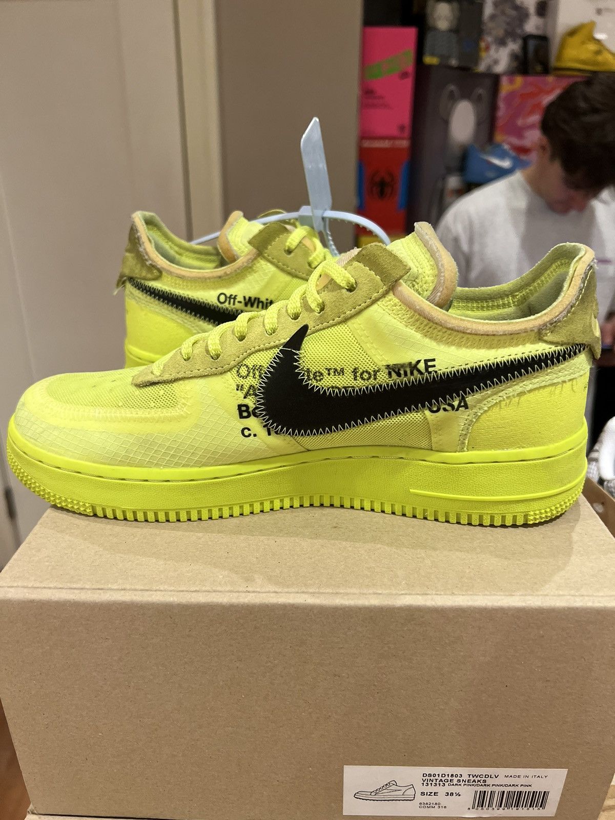 Nike × Off-White Nike Off-White AF1 Volt 8 Size US 8 / EU 41 - 5 Thumbnail
