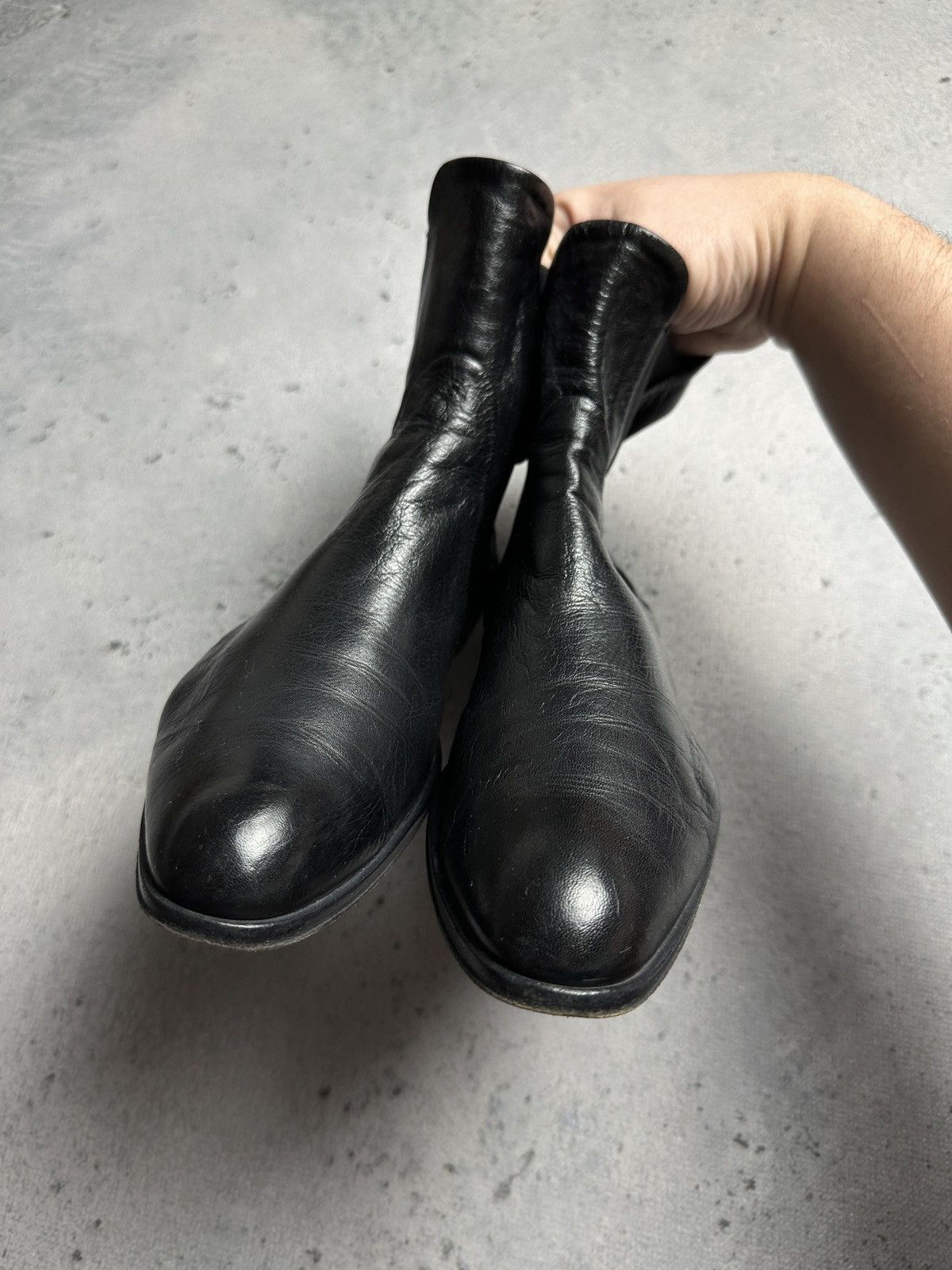 AGL AGL Leather Cowboy Boots Rare Italian Item Avant Garde y2k Size US 9 / IT 39 - 3 Thumbnail