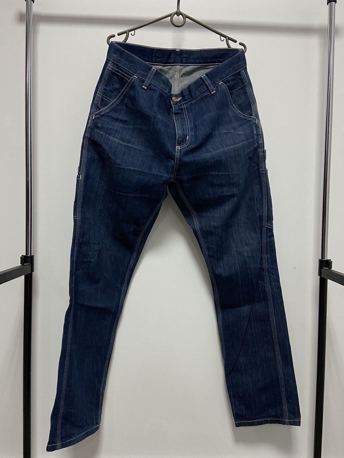 Carhartt × Vintage Carhartt Ruck single knee pants jeans small logo skate Size US 32 / EU 48 - 4 Thumbnail