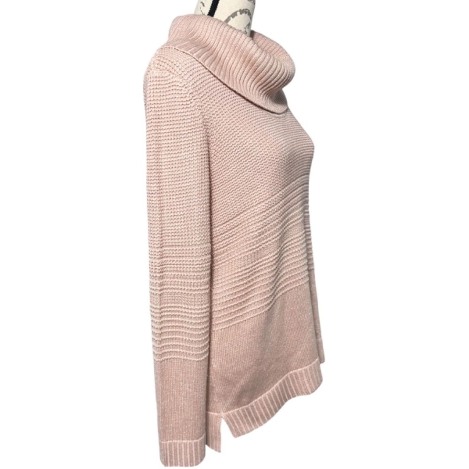 Calvin Klein Calvin Klein Women's Pink Cowl Neck Sweater, Size Small Size S / US 4 / IT 40 - 2 Thumbnail