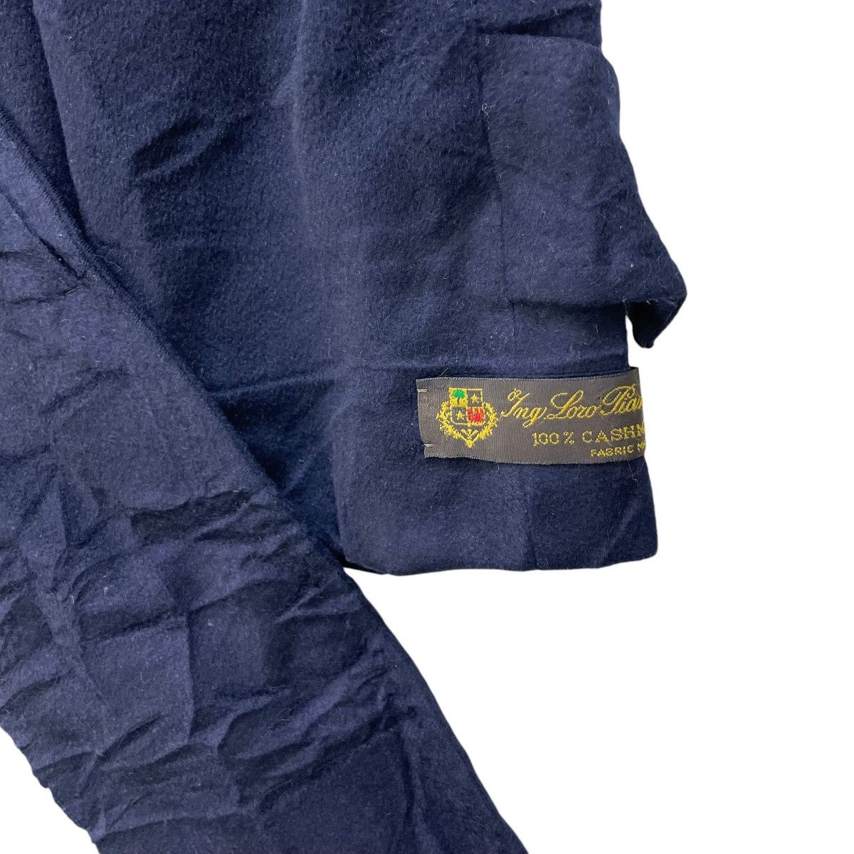 Autumn Cashmere 💥Luxury Brand Loro Piana Long Coat Navy Blue Jacket Size US M / EU 48-50 / 2 - 5 Thumbnail