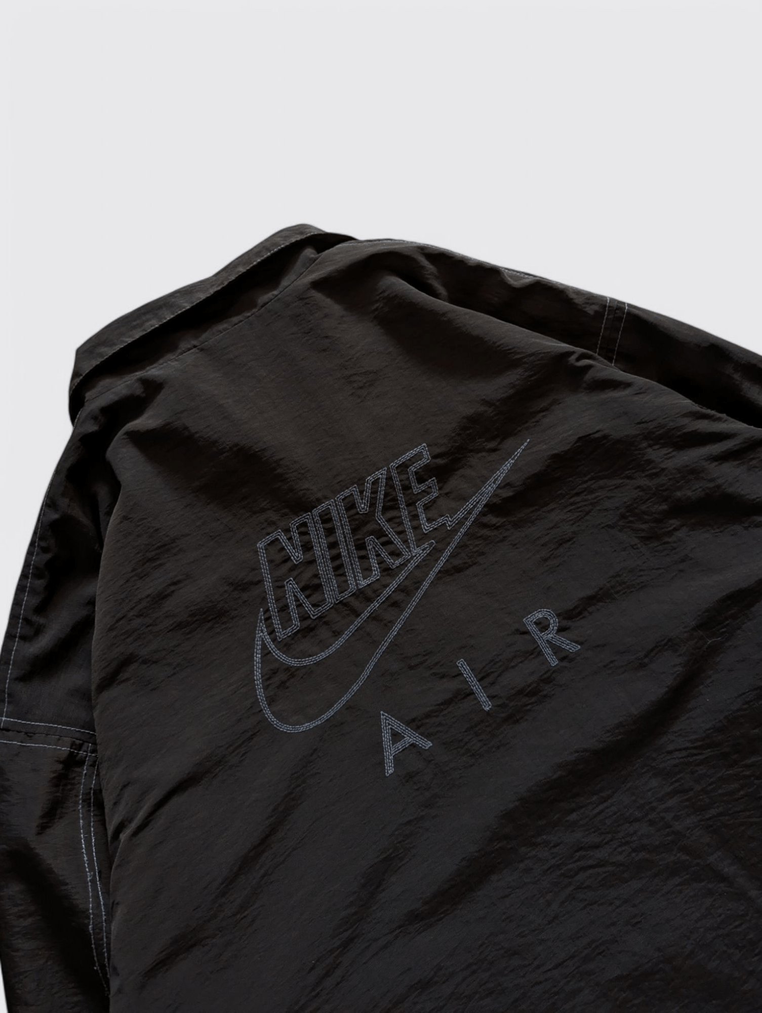 Nike Nike Air Brown Vintage Jacket Size US L / EU 52-54 / 3 - 2 Thumbnail