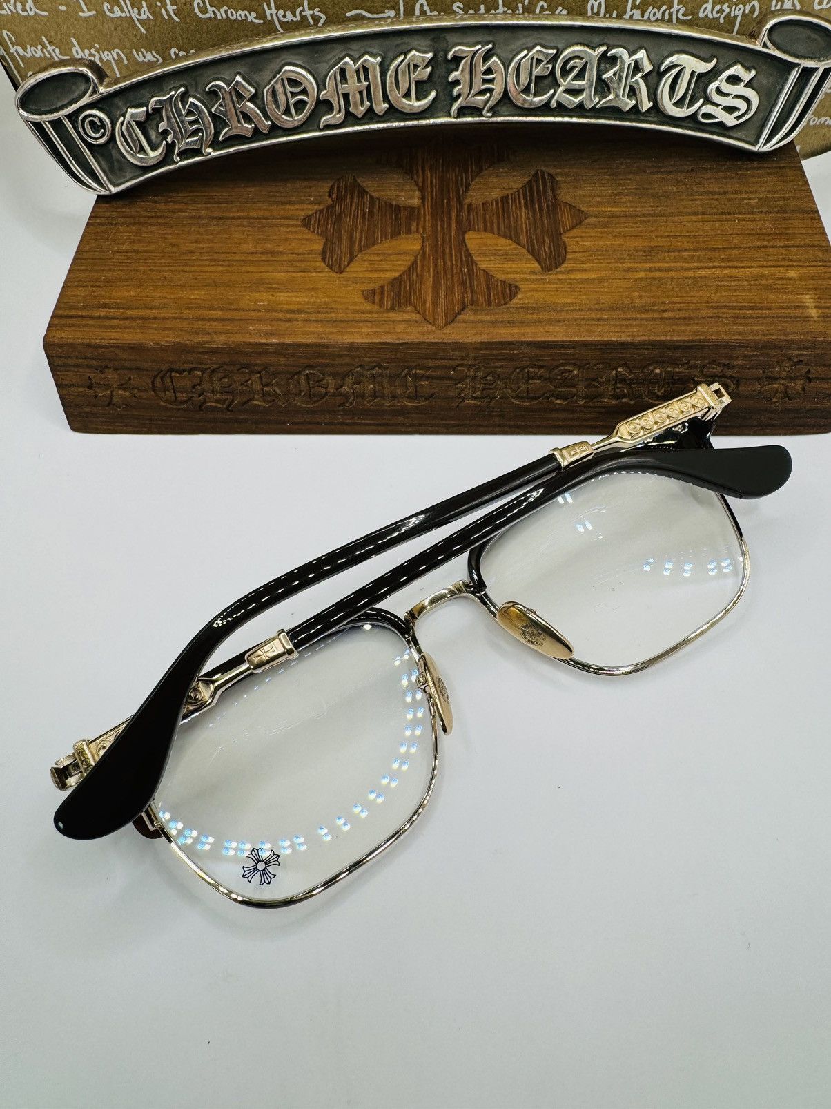 Chrome Hearts Chrome Hearts Vertical Smile 2 Glasses Size ONE SIZE - 3 Thumbnail