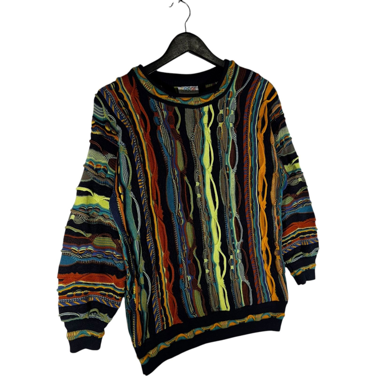 Coogi Vintage Coogi 3D Patterned Pullover Sweater Size US M / EU 48-50 / 2 - 4 Thumbnail
