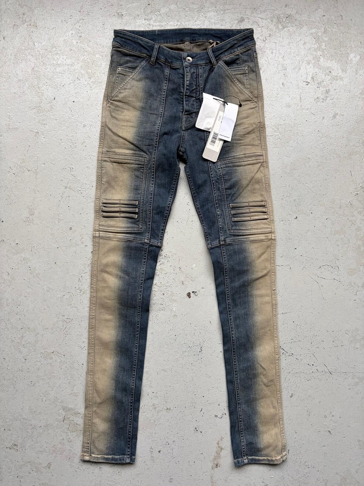 Rick Owens Rick Owens DRKSHDW Mineral Pearl Degrade Nagakin Bottoms Size US 28 / EU 44 - 1 Thumbnail