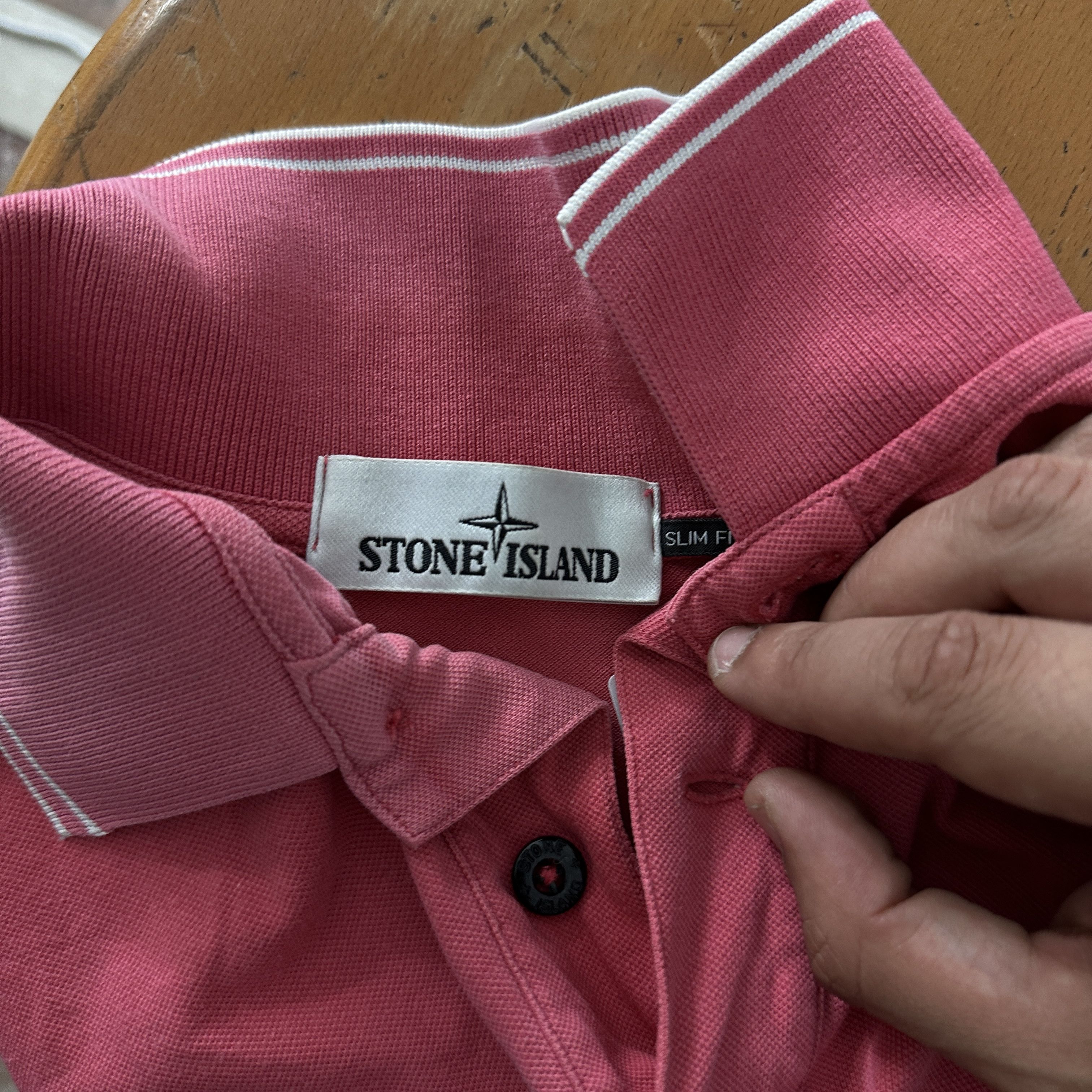Stone Island Polo Stone Island Logo Quadrato – M Size US M / EU 48-50 / 2 - 2 Thumbnail