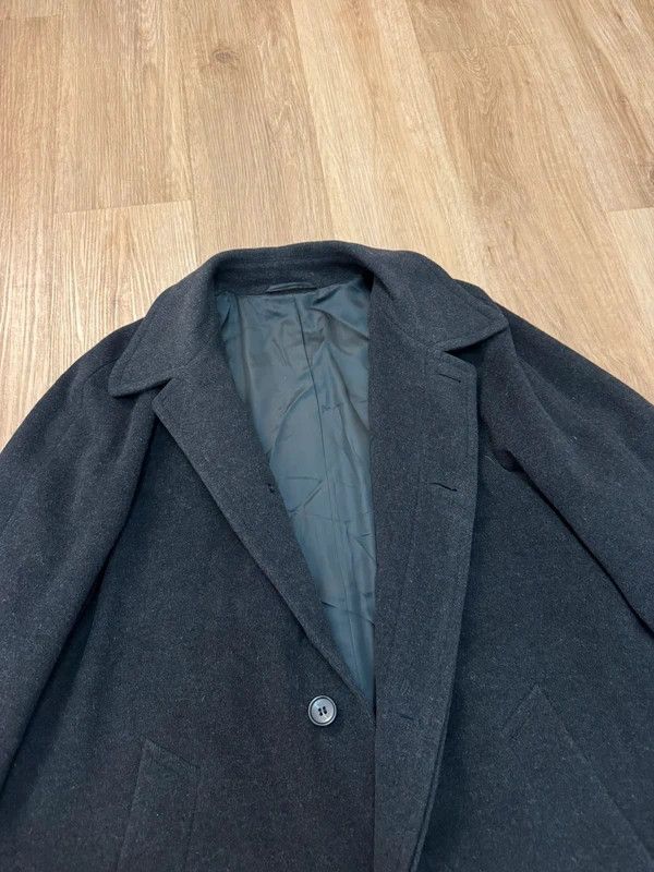 Hugo Boss Hugo Boss Bertone Wool Black Long Coat Oversize size L Size US L / EU 52-54 / 3 - 10 Thumbnail